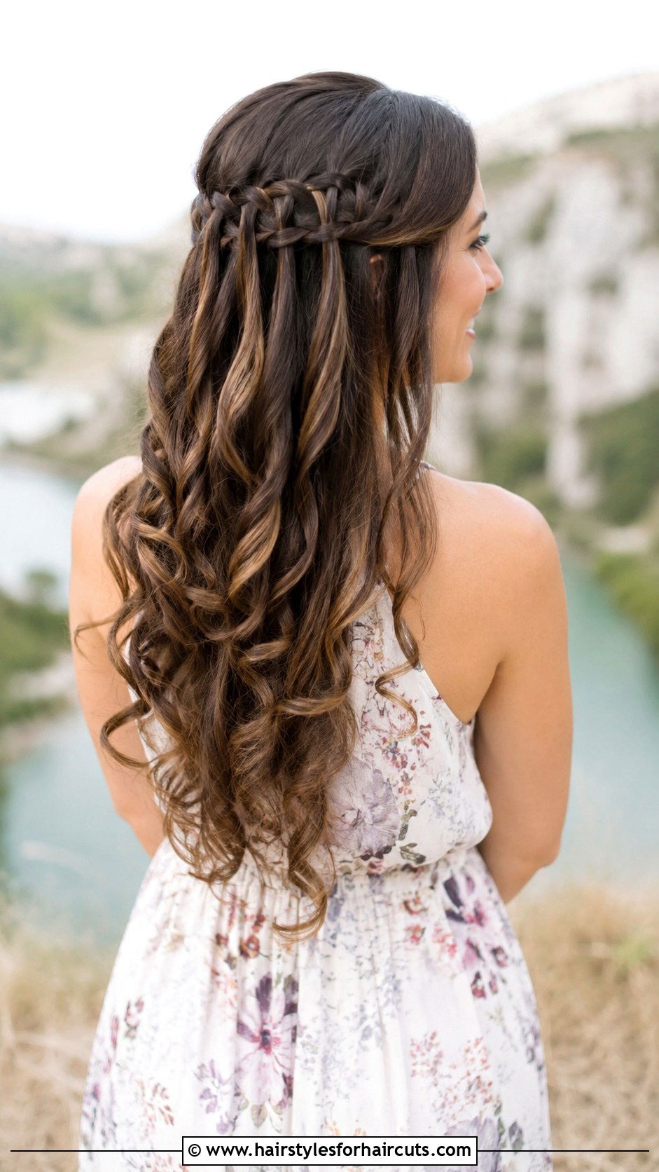 Waterfall Braid For Long Hair - 25 easy semi formal hairstyles for long hair - 25 easy semi formal hairstyles for long hair