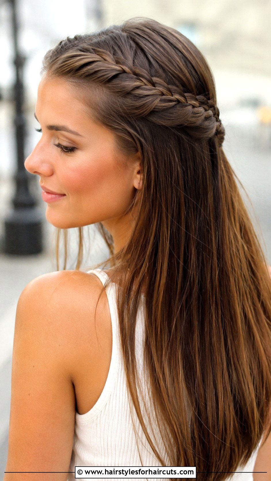 Waterfall Braid For Straight Hair - 25 hairstyles with braids and straight hair - 25 hairstyles with braids and straight hair