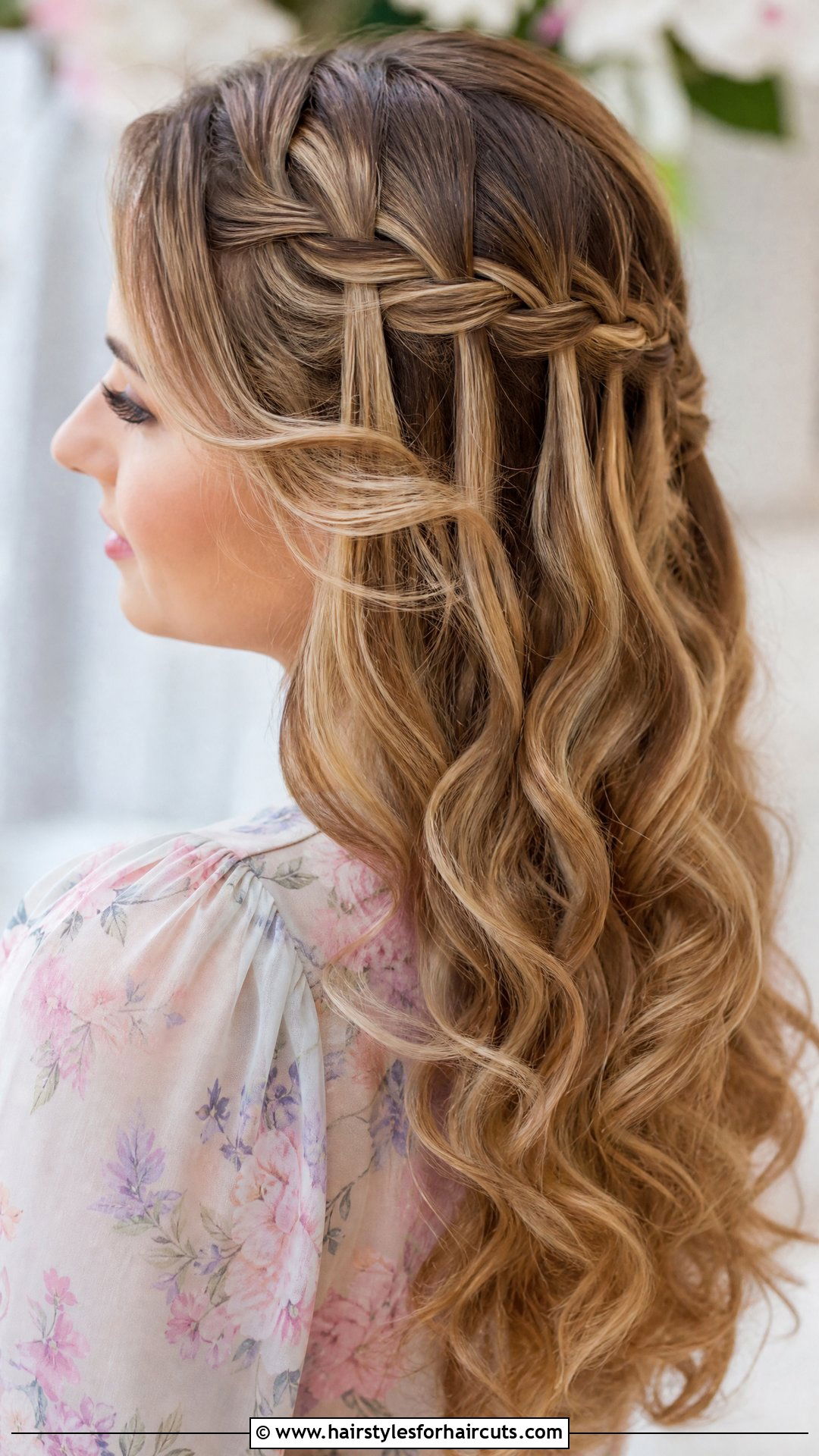Waterfall Braid Greek Goddess Hair - 25 greek goddess hairstyles for long hair - 25 greek goddess hairstyles for long hair