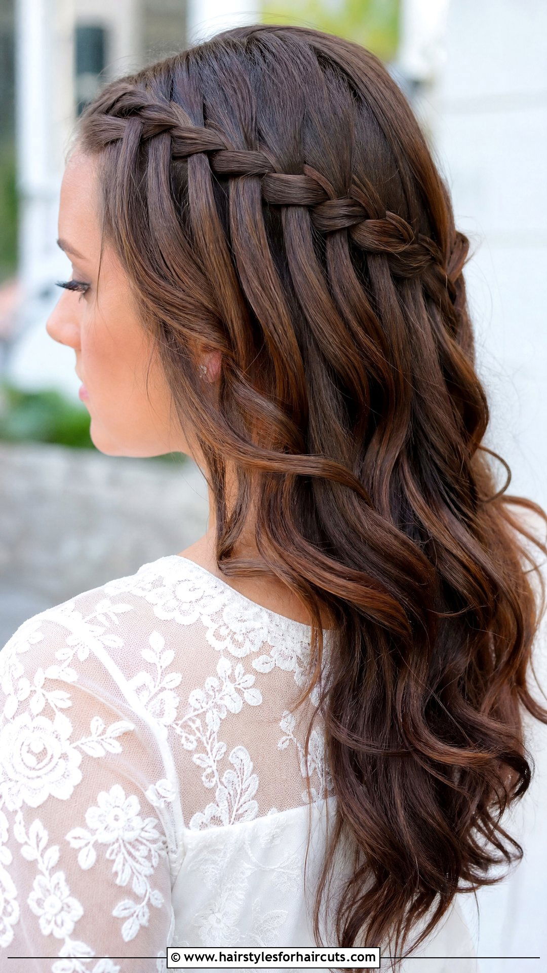 Waterfall Braid Hairstyle - 25 kinds of hairstyles - 25 kinds of hairstyles