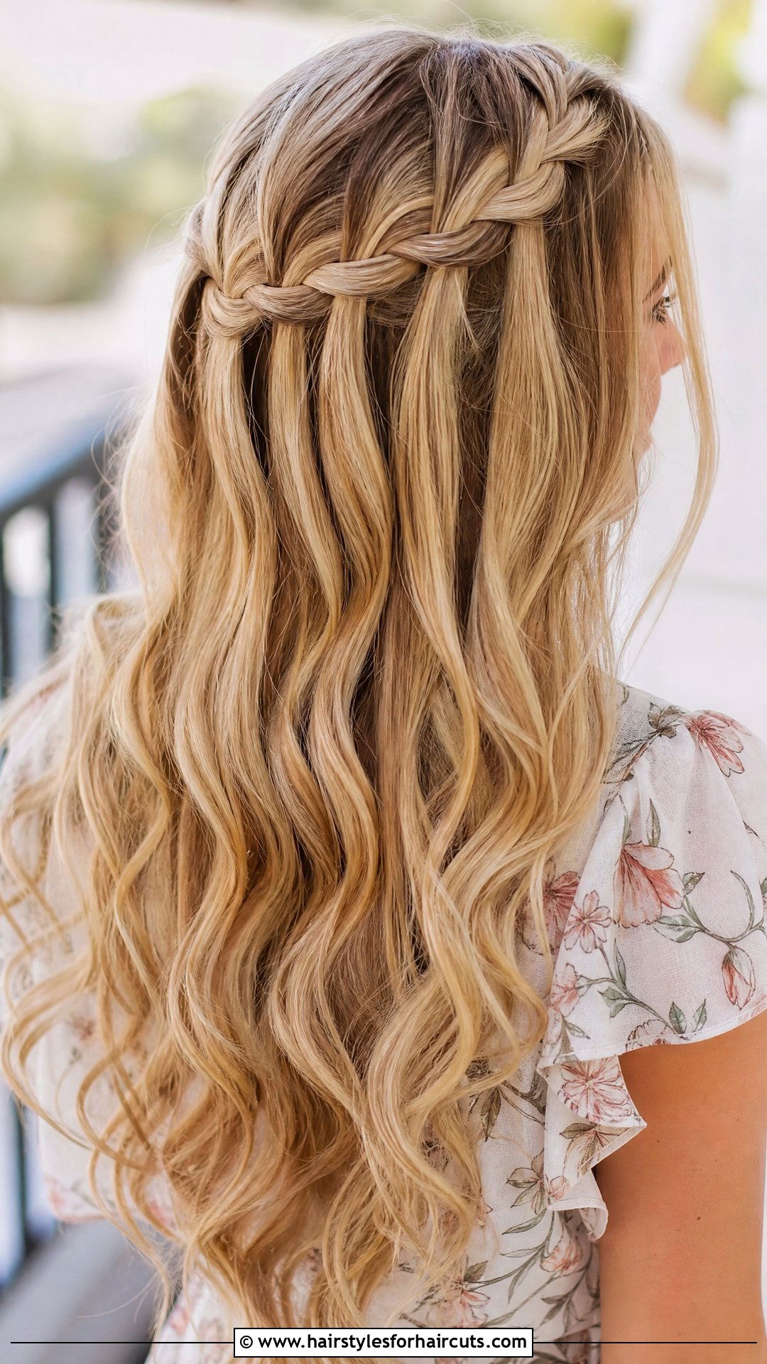 Waterfall Braid Long Hair - 25 heatless hairstyles for long hair - 25 heatless hairstyles for long hair
