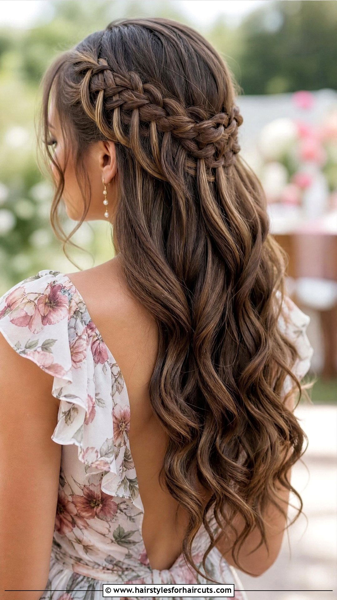 Waterfall Braid Long Hair - 25 romantic date night hairstyles for long hair - 25 romantic date night hairstyles for long hair