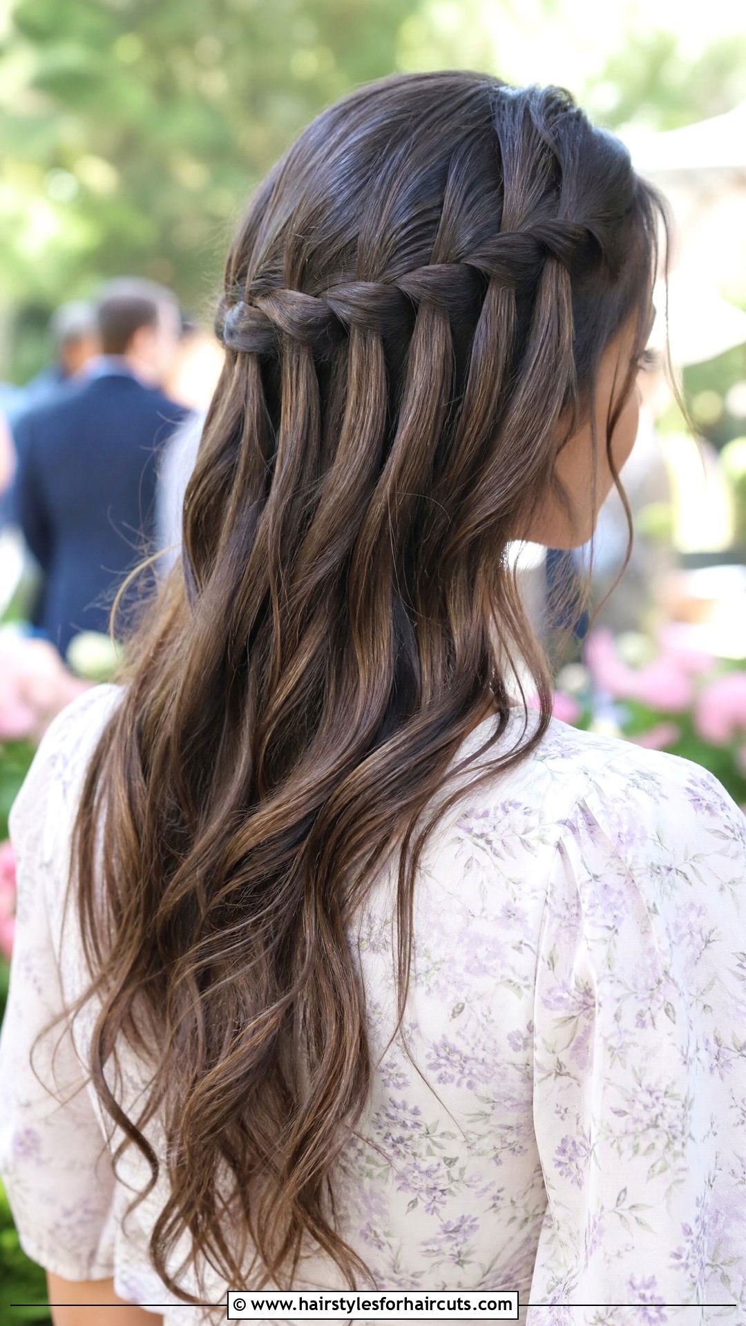 Waterfall Braid Long Hair - 25 summer hairstyles for long hair - 25 summer hairstyles for long hair