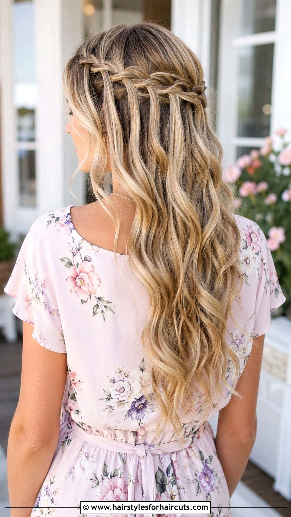 Waterfall Braid Long Hair - 25 aesthetic hairstyles for long hair - 25 aesthetic hairstyles for long hair