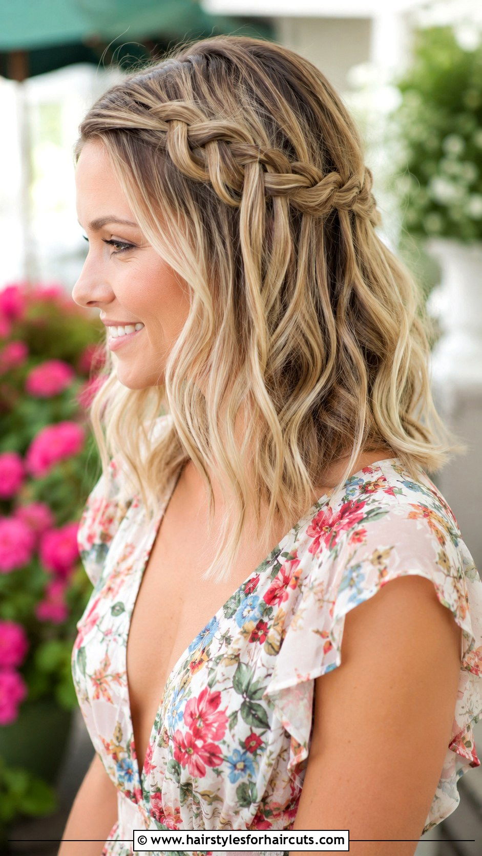 Waterfall Braid Shoulder Length - 25 cute hairstyles for shoulder length straight hair - 25 cute hairstyles for shoulder length straight hair