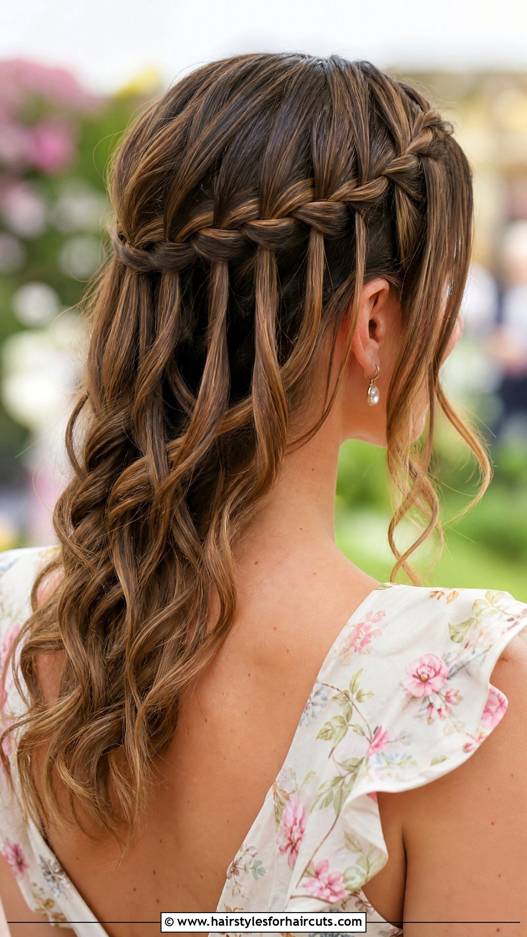 Waterfall Braid Wedding Guest Straight Hair - 25 wedding guest hairstyles straight hair - 25 wedding guest hairstyles straight hair