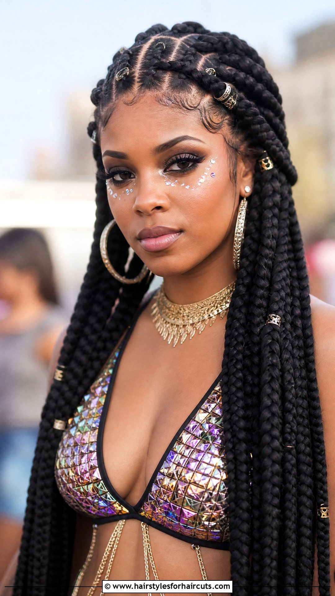 Waterfall Braid With Box Braids - 25 waterfall hairstyles black hair - 25 waterfall hairstyles black hair