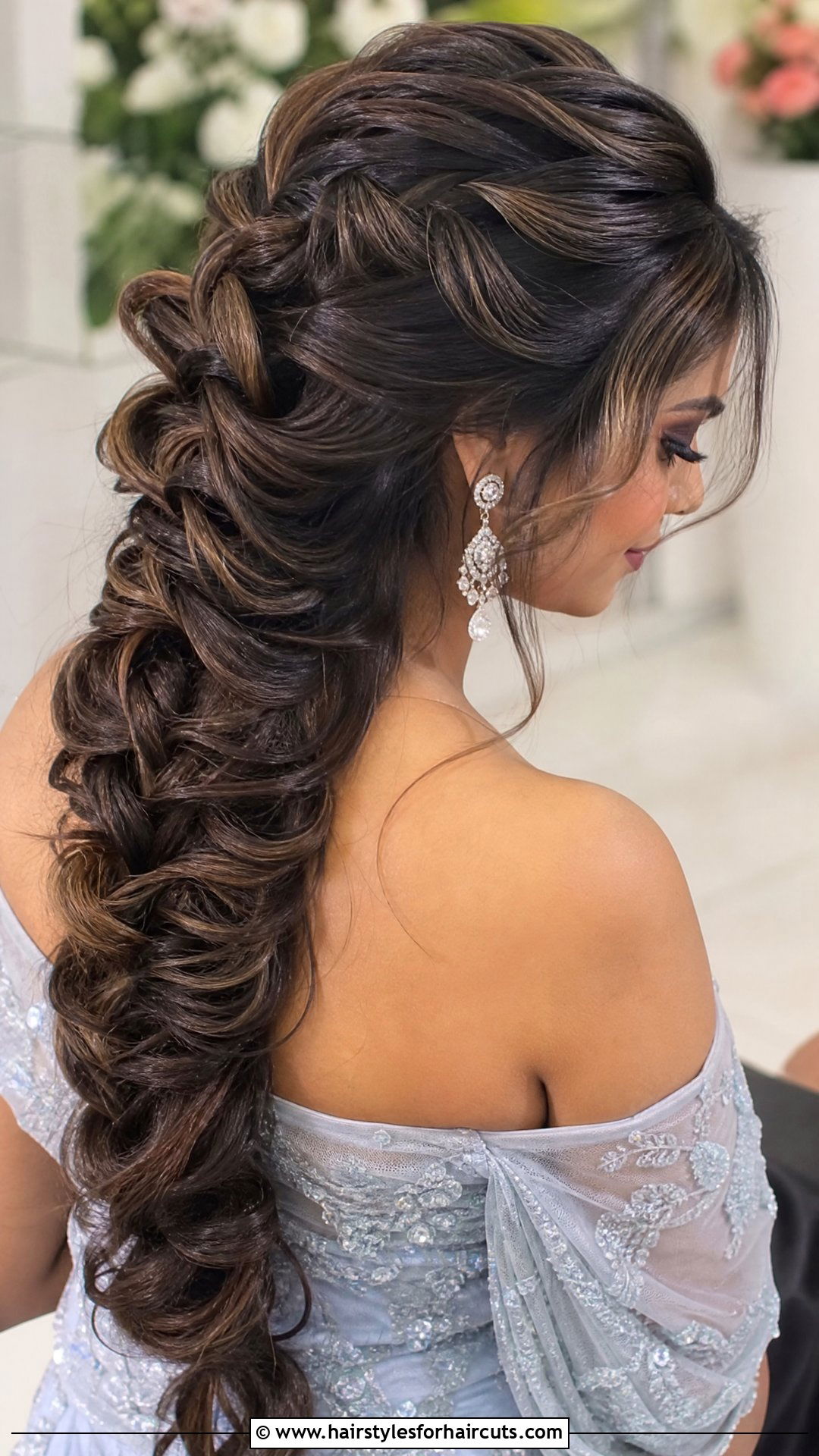 Waterfall Braid With Volume - 25 waterfall hairstyles - 25 waterfall hairstyles