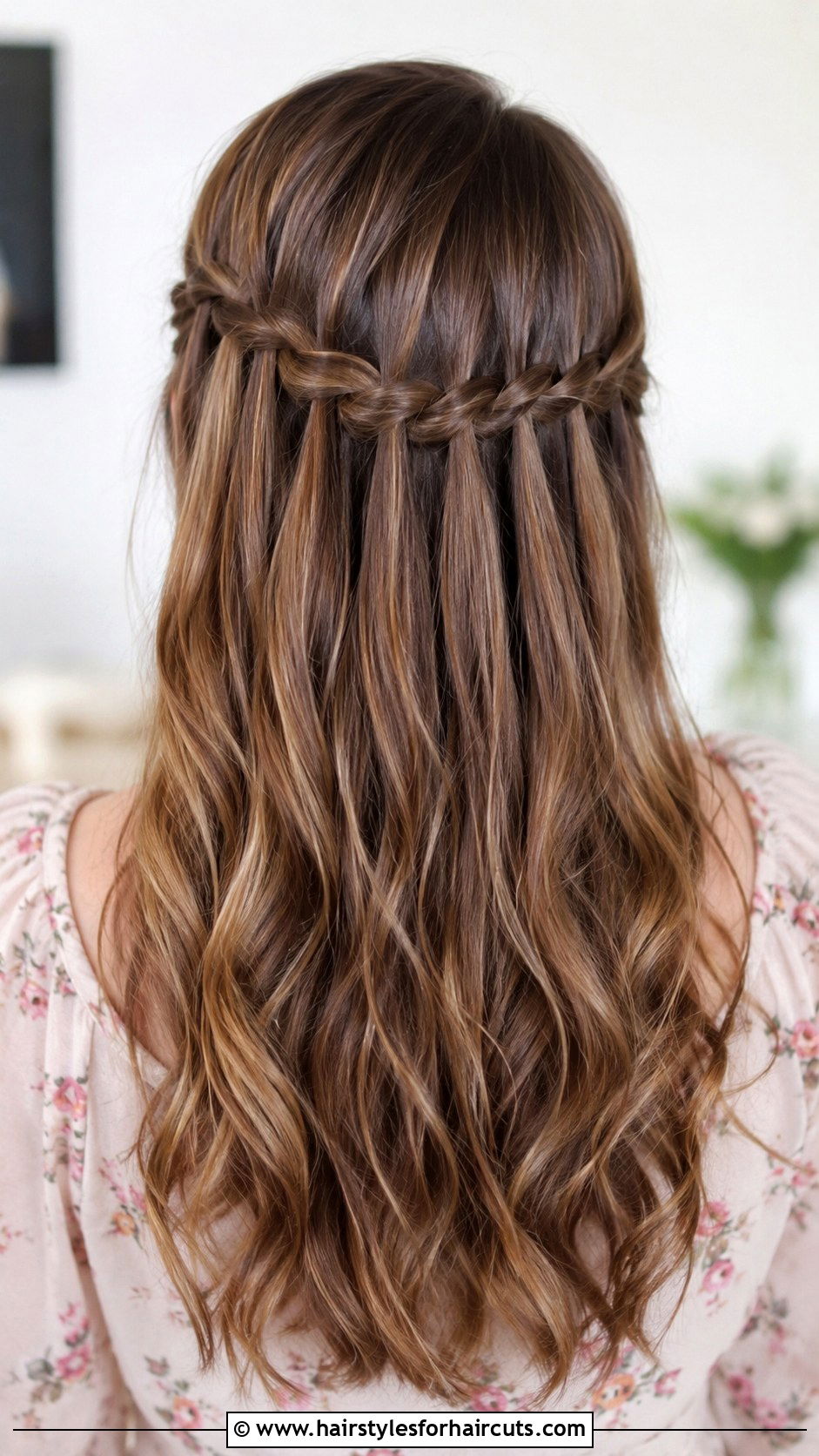 Waterfall Crown Braid - 25 hair crown hairstyles - 25 hair crown hairstyles