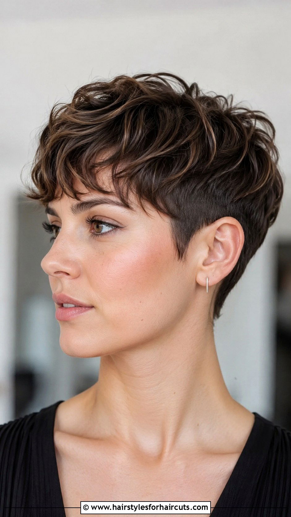 Waved Pixie Cut - 25 hair waver hairstyles - 25 hair waver hairstyles