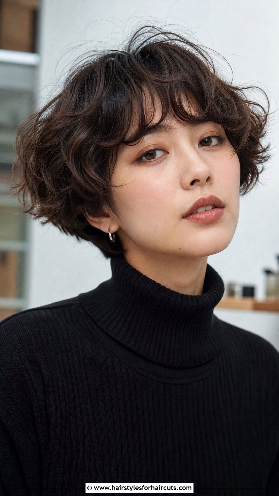 Wavy Bowl Cut - 25 wave haircuts - 25 wave haircuts