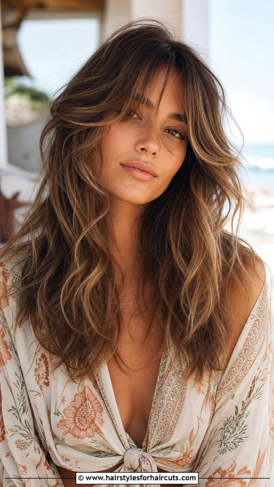 Wavy Butterfly Haircut With Curtain Bangs - 25 butterfly haircuts with curtain bangs - 25 butterfly haircuts with curtain bangs