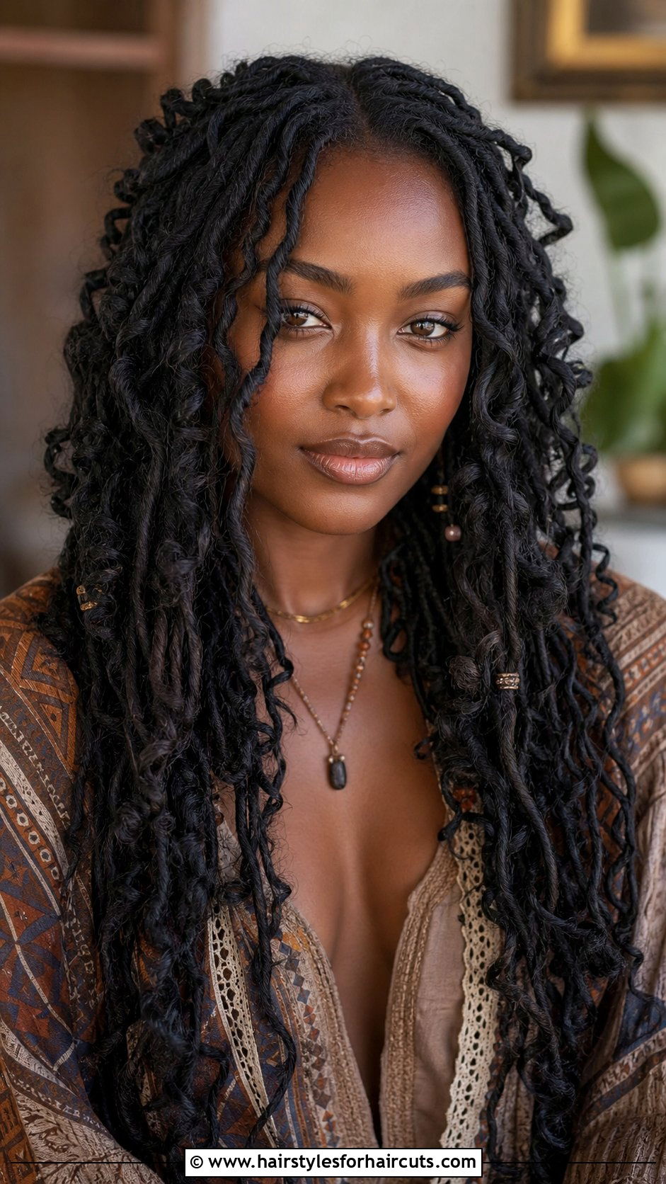 Wavy Butterfly Locs - 25 wavy hairstyles for black women - 25 wavy hairstyles for black women