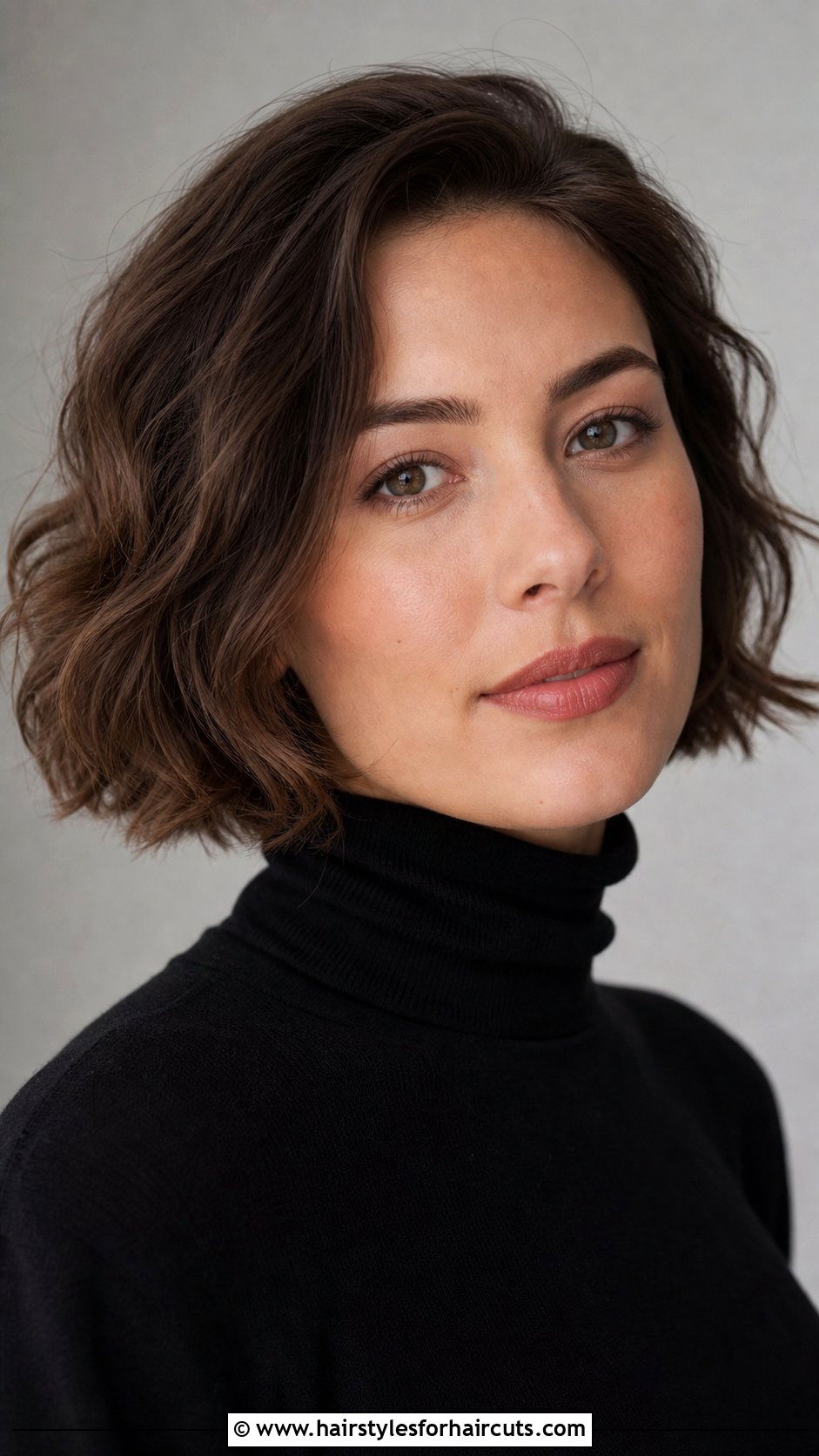 Wavy Chin Length Bob - 25 short body wave hairstyles - 25 short body wave hairstyles
