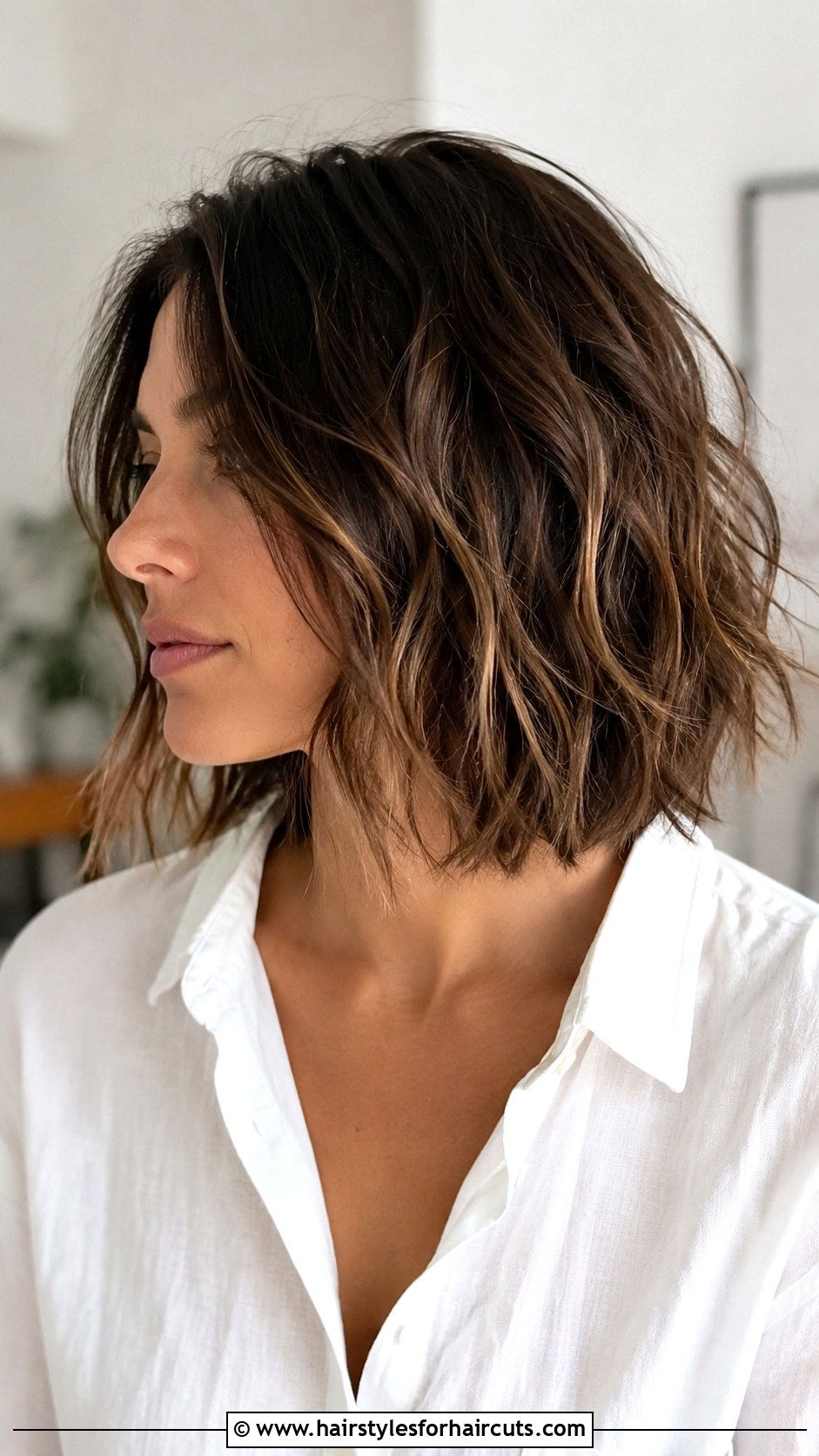 Wavy Choppy Bob - 25 choppy bob hairstyles for fine hair - 25 choppy bob hairstyles for fine hair