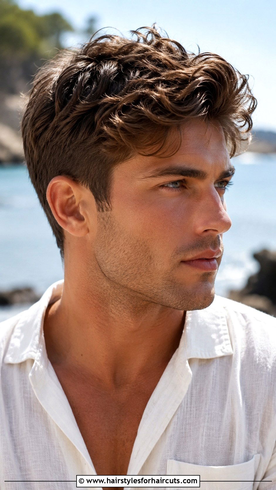 Wavy Clay Side Swept - 25 clay hairstyles - 25 clay hairstyles