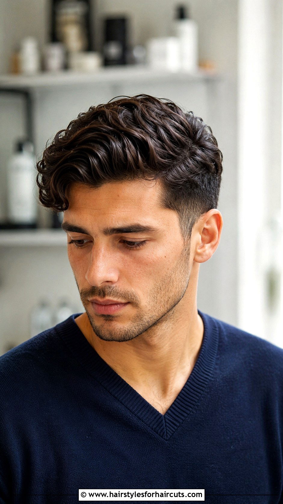 Wavy Comb Over With Taper - 25 taper haircuts wavy hair - 25 taper haircuts wavy hair