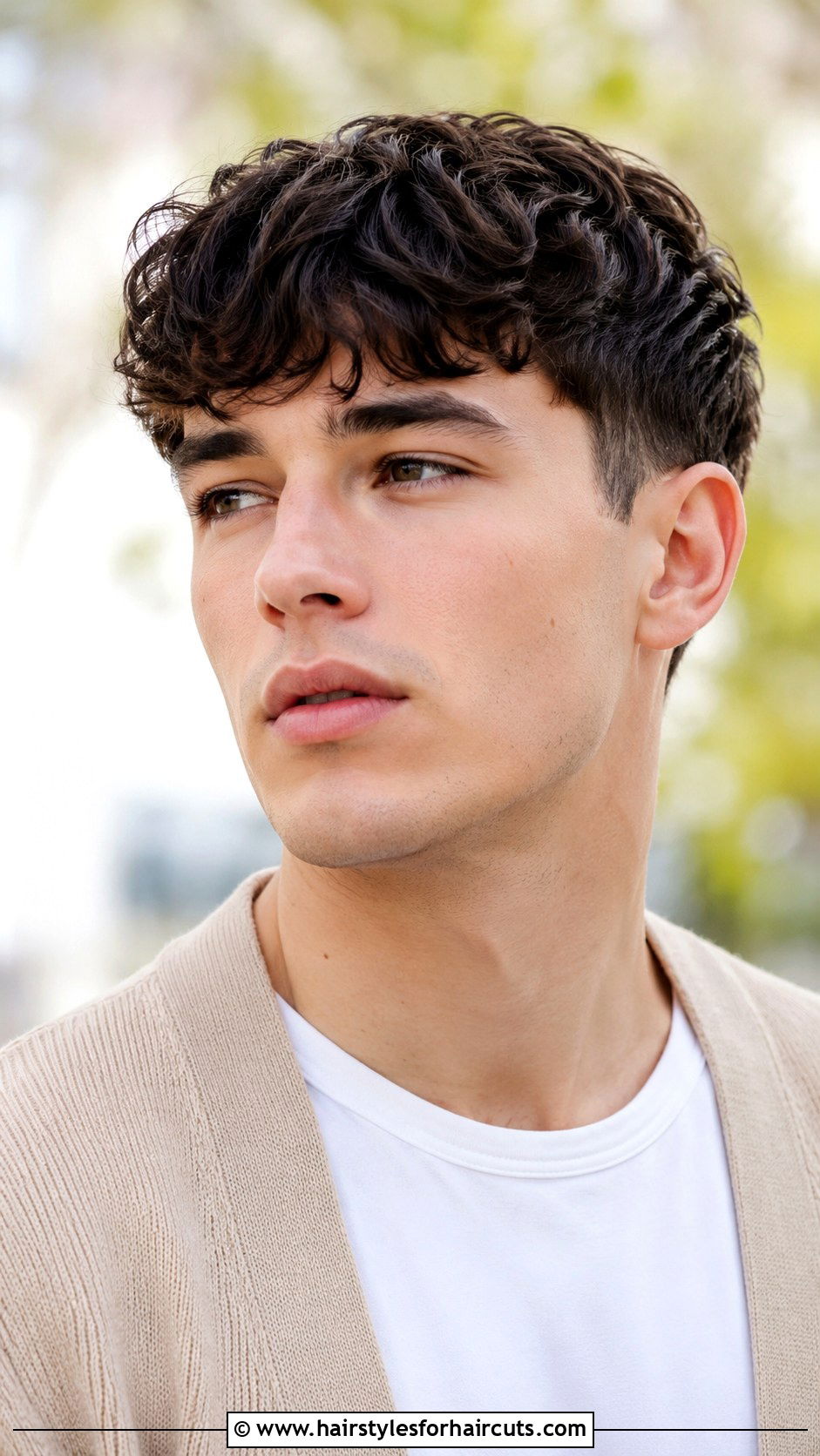 Wavy Curly Caesar Haircut - 25 caesar haircuts curly hair - 25 caesar haircuts curly hair