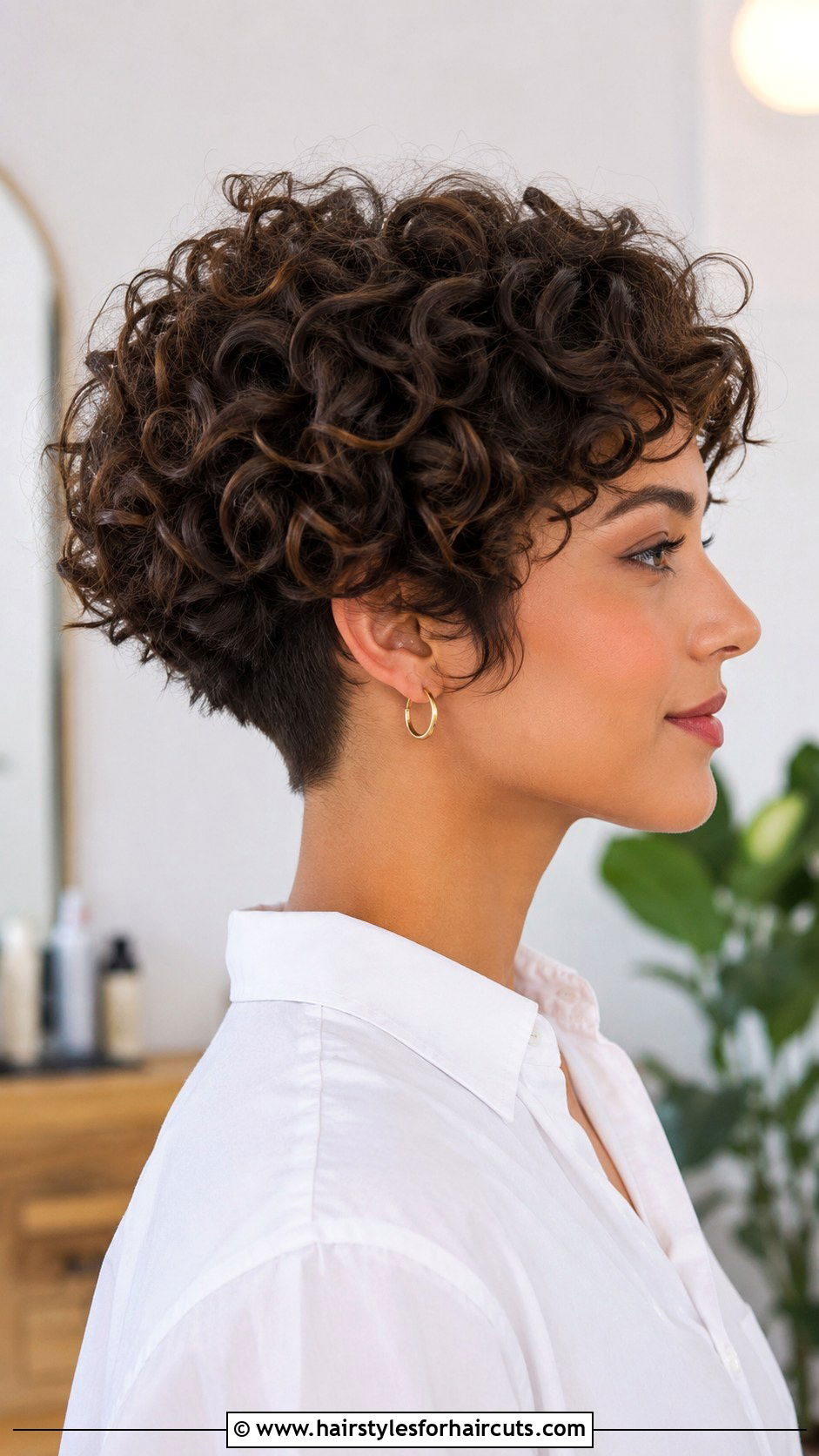 Wavy Curly Faux Hawk - 25 hairstyles for wavy curly hair - 25 hairstyles for wavy curly hair