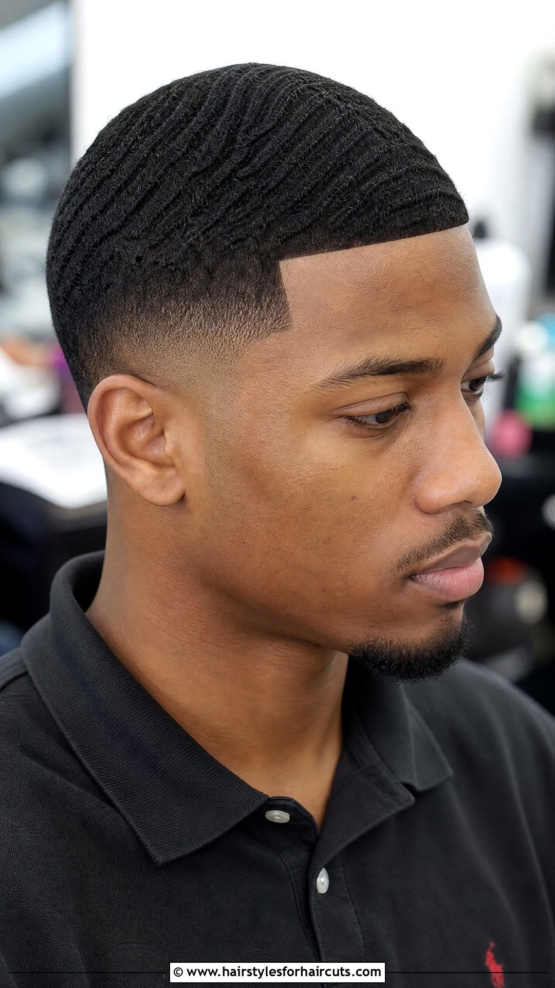 Wavy Fade With Line Up - 25 edger haircuts - 25 edger haircuts