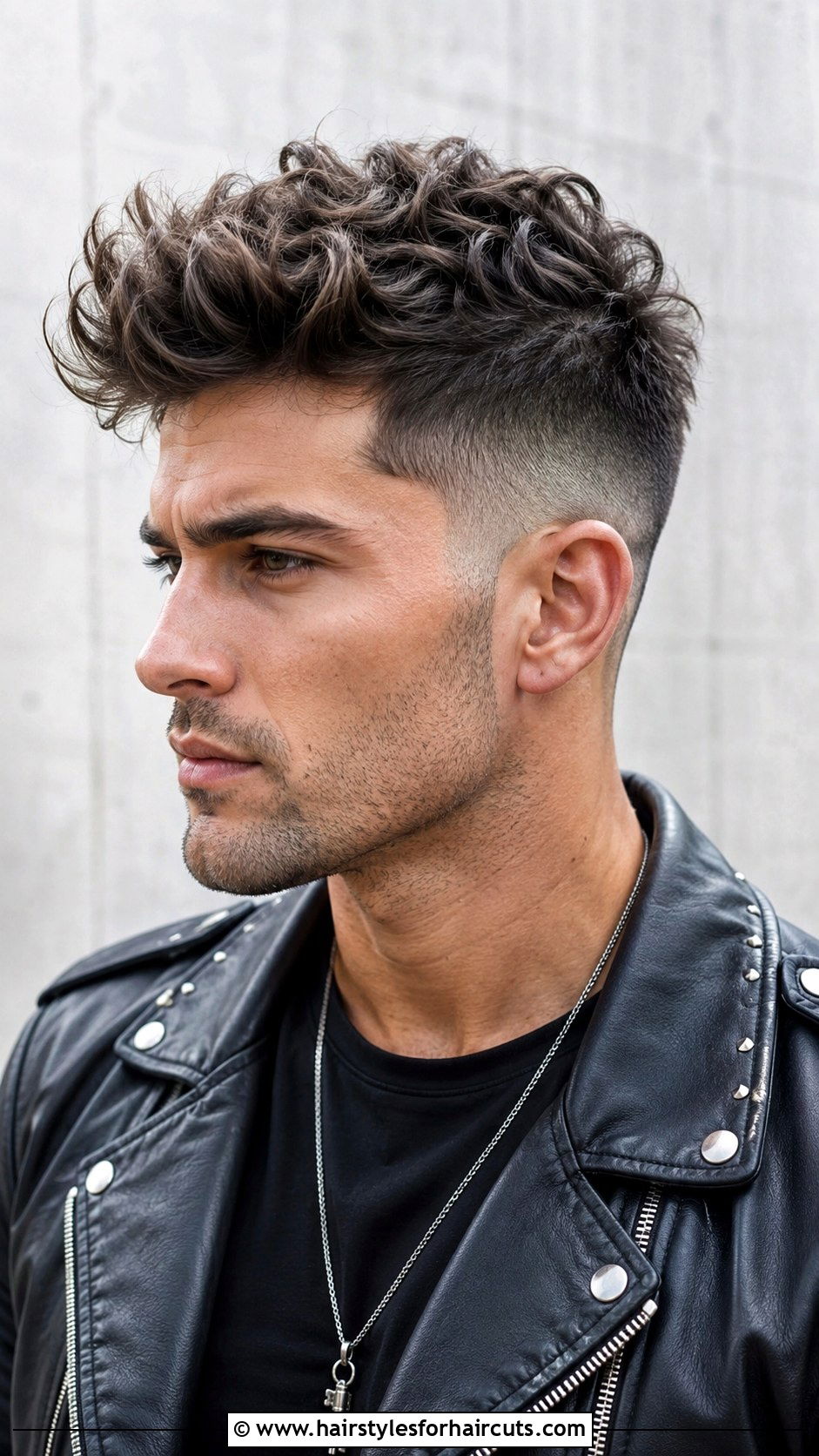 Wavy Faux Hawk - 25 2c hairstyles men - 25 2c hairstyles men