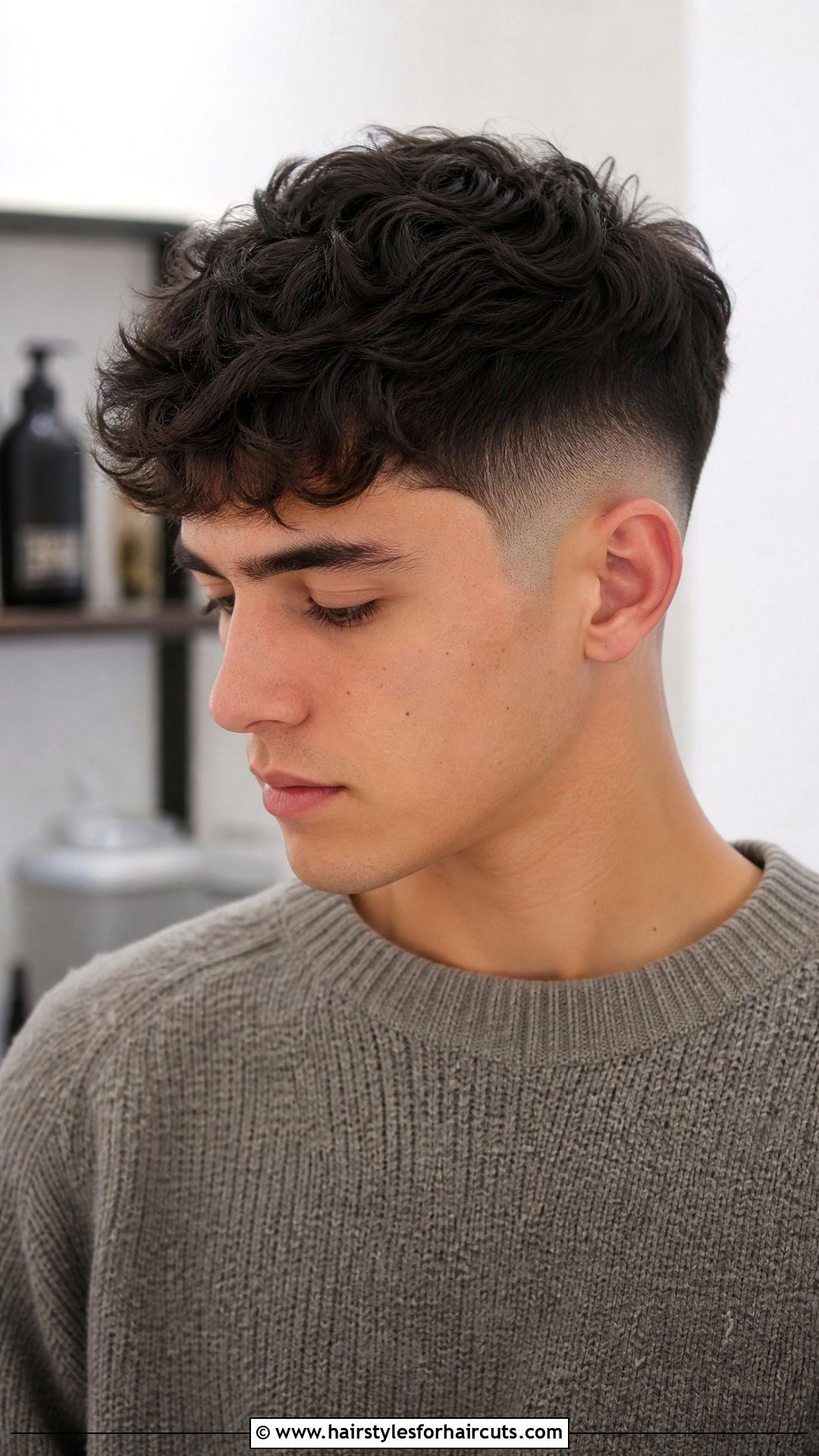 Wavy Fluffy Fade - 25 fluffy hair fade haircuts - 25 fluffy hair fade haircuts