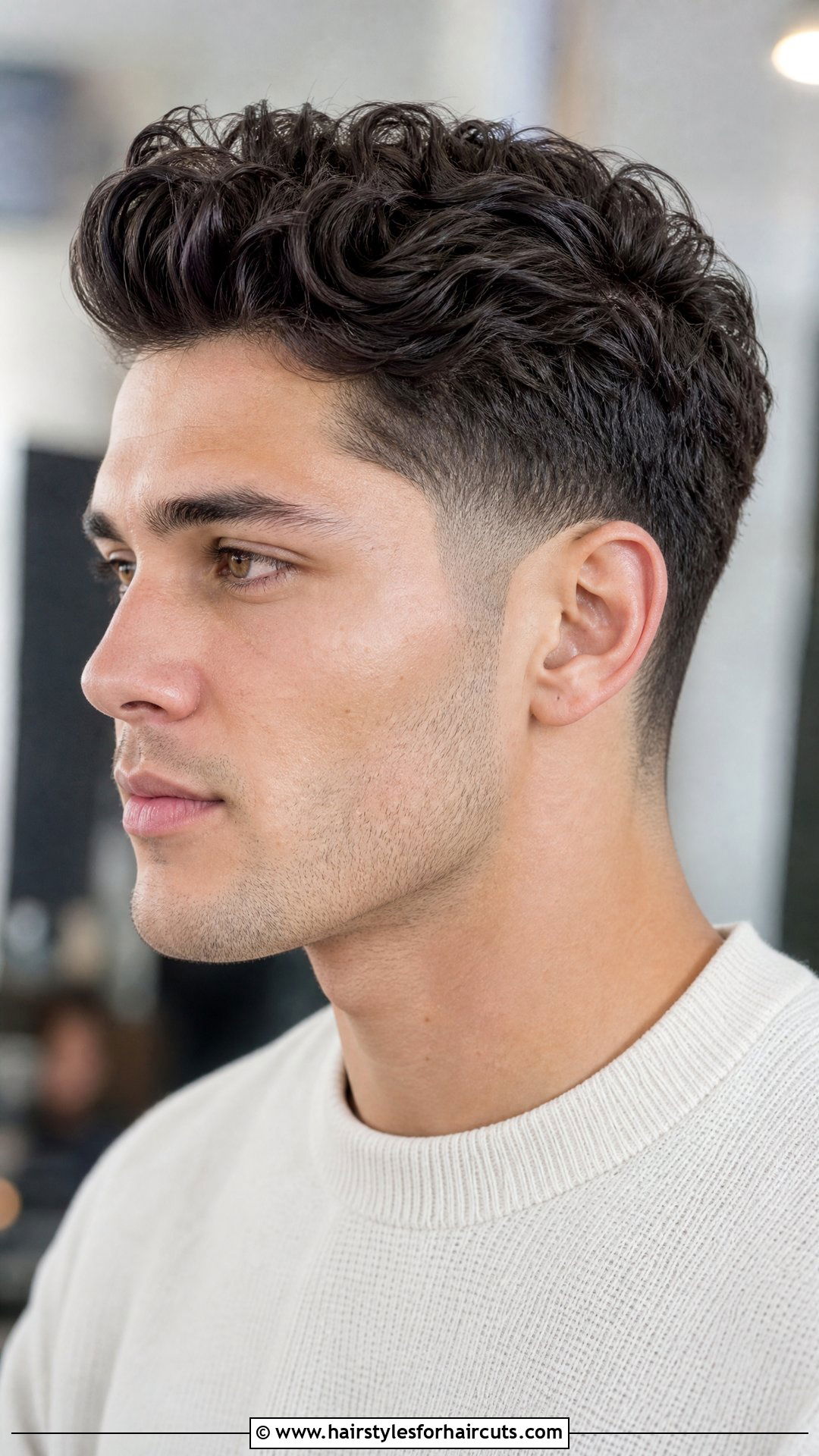 Wavy Fohawk - 25 fohawk hairstyles - 25 fohawk hairstyles
