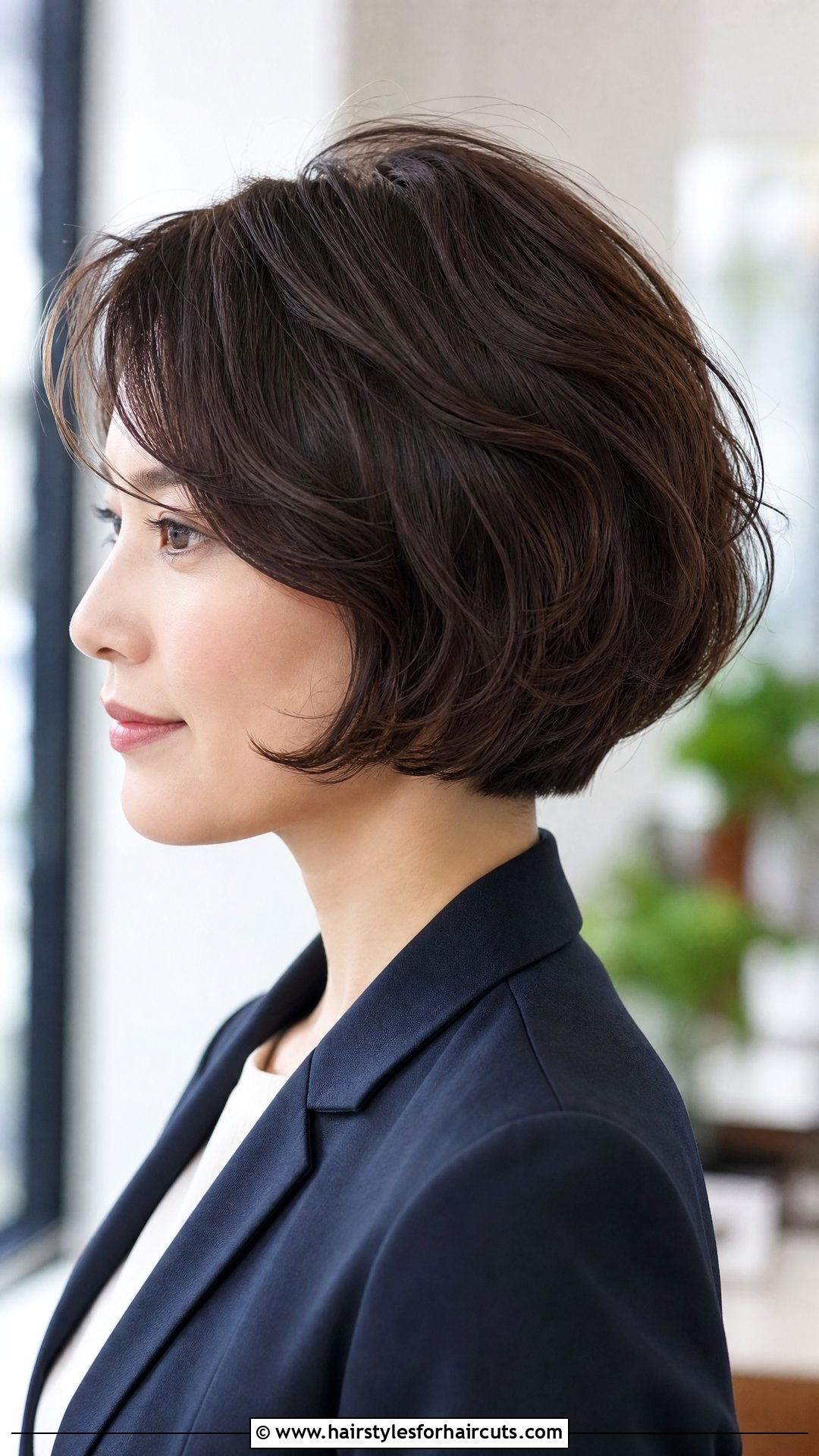 Wavy Graduated Bob - 25 medium length hairstyles for wavy hair - 25 medium length hairstyles for wavy hair