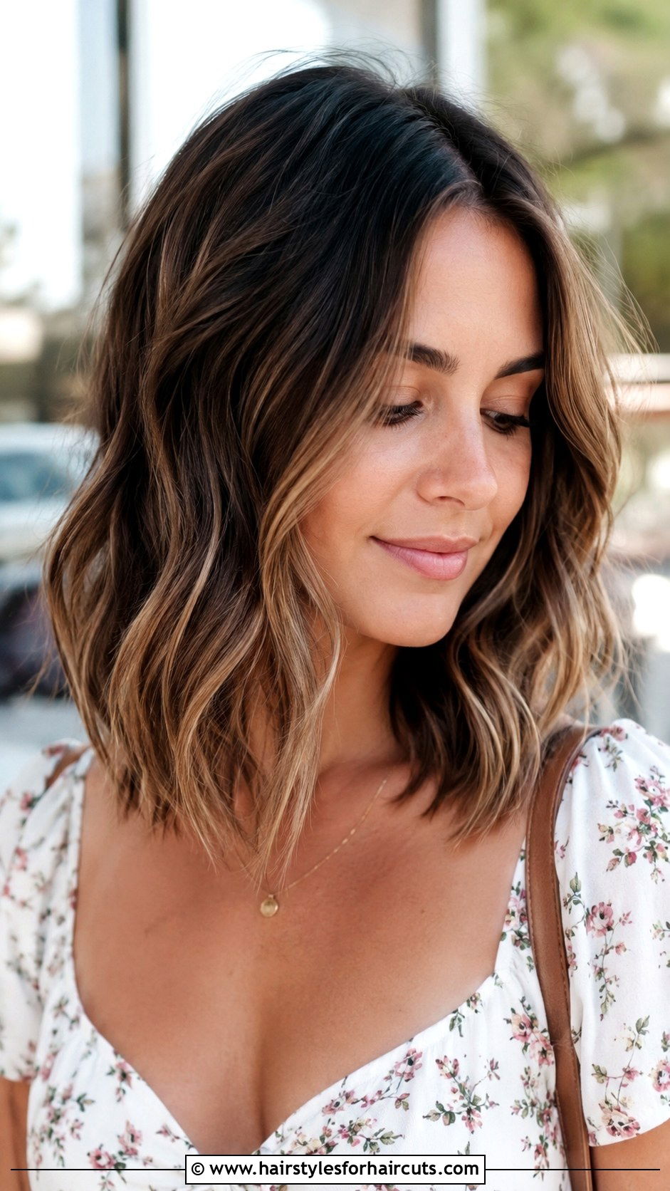 Wavy Lob - 25 best hairstyles for wavy curly hair - 25 best hairstyles for wavy curly hair