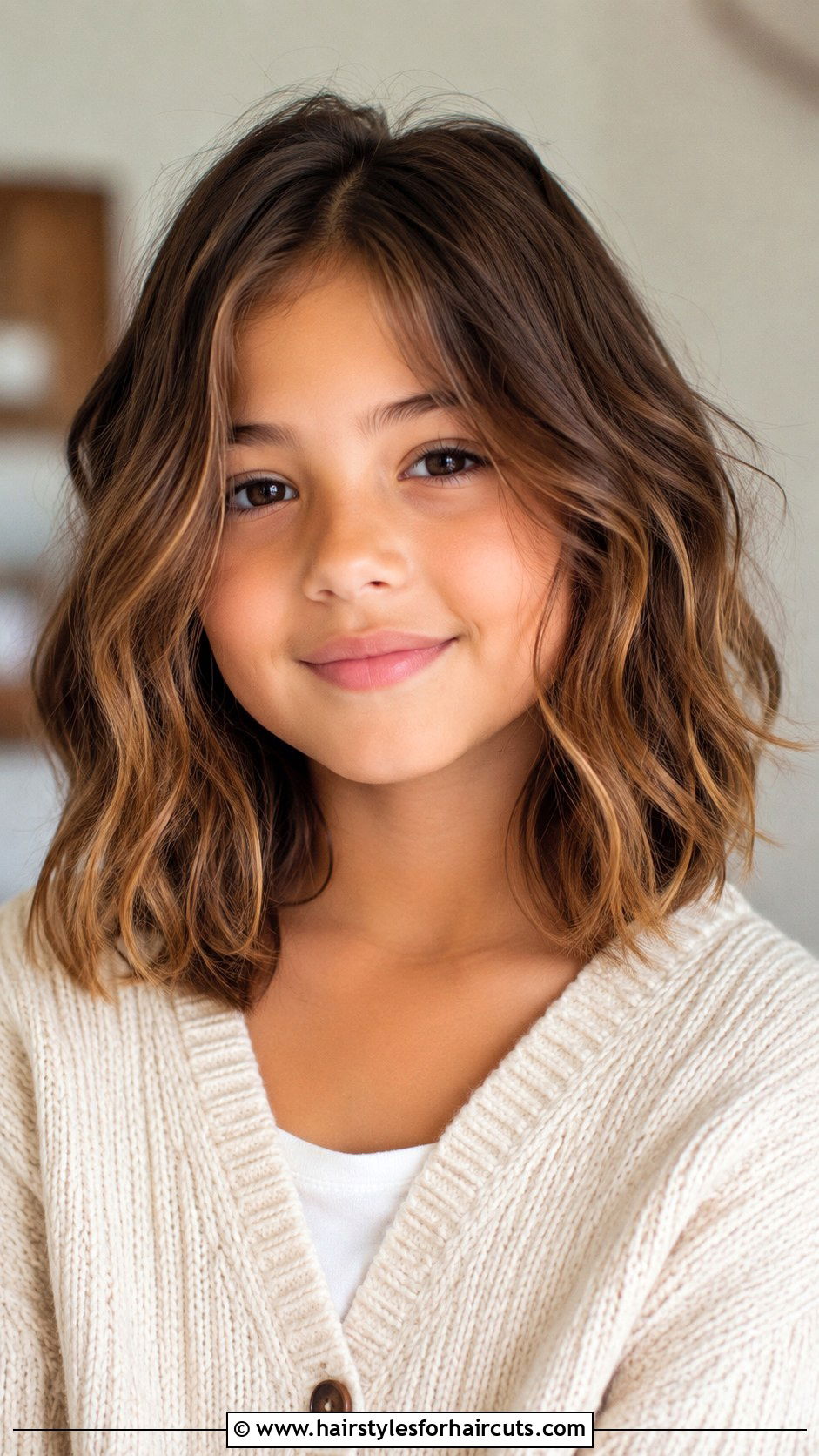 Wavy Lob Haircut For Kids - 25 kids haircuts photos - 25 kids haircuts photos