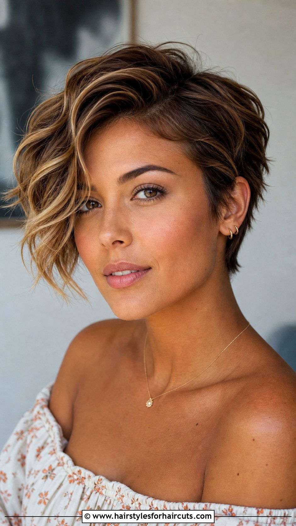 Wavy Long Pixie - 25 long pixie hairstyles - 25 long pixie hairstyles