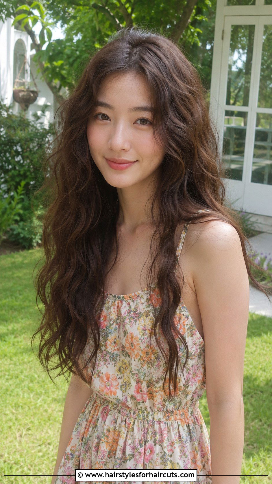 Wavy Perm Long Asian Hair - 25 asian long hairstyles - 25 asian long hairstyles