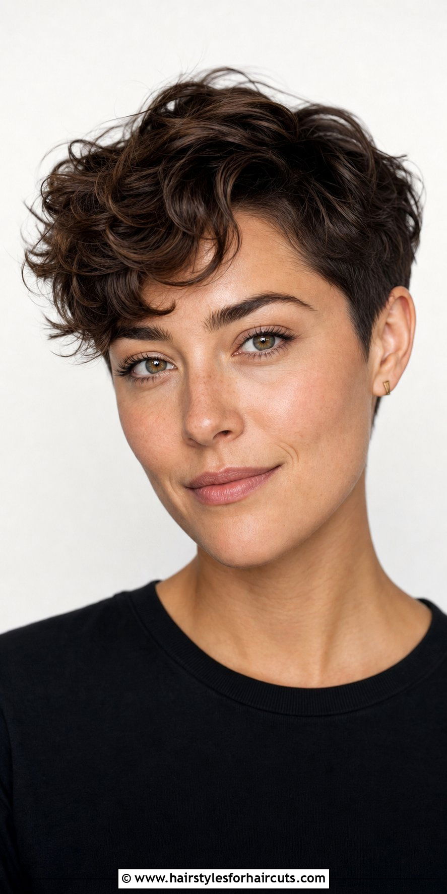 Wavy Pixie Cut - 25 straight hair waves haircuts - 25 straight hair waves haircuts