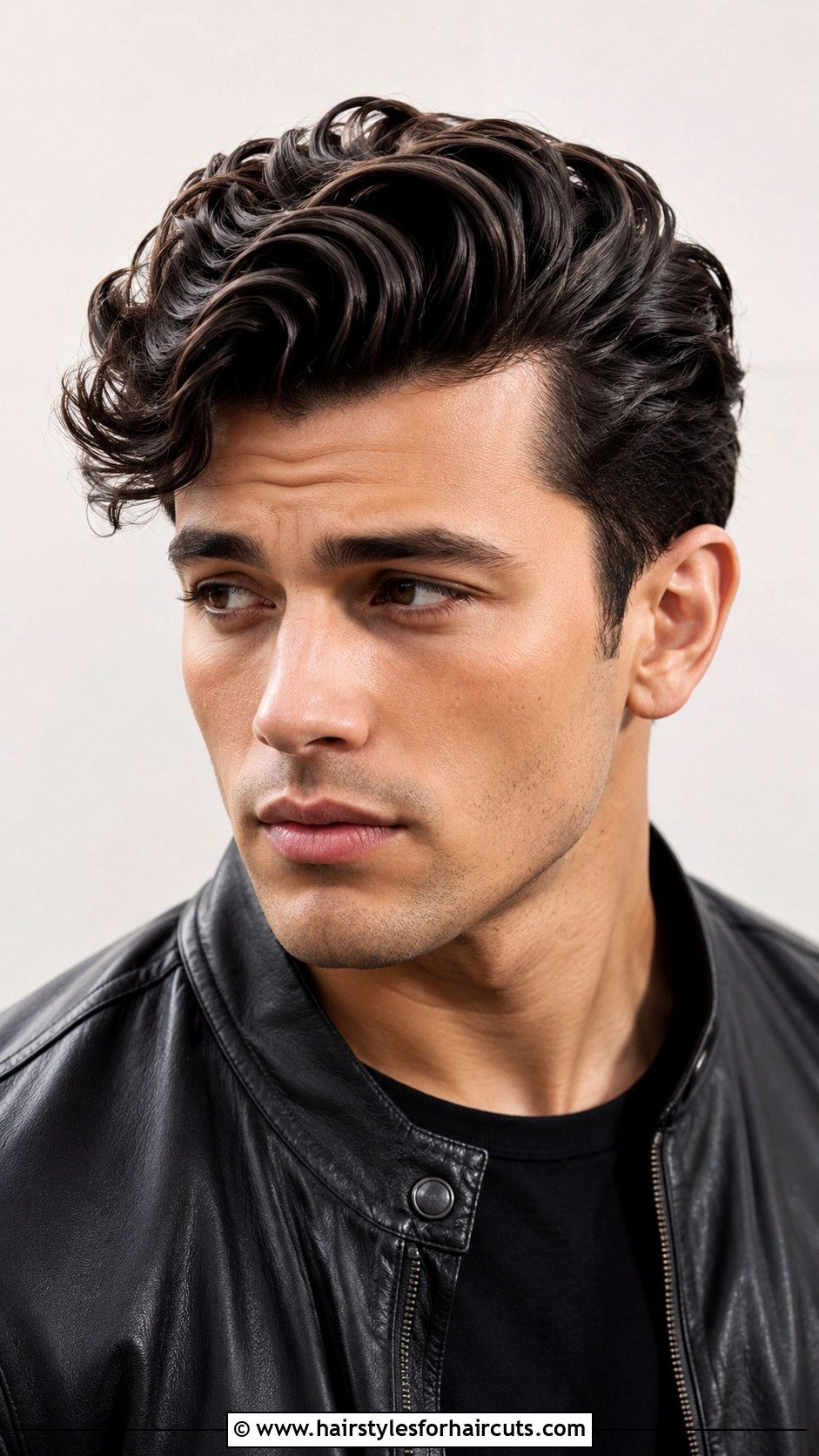 Wavy Pompadour - 25 2c hairstyles men - 25 2c hairstyles men