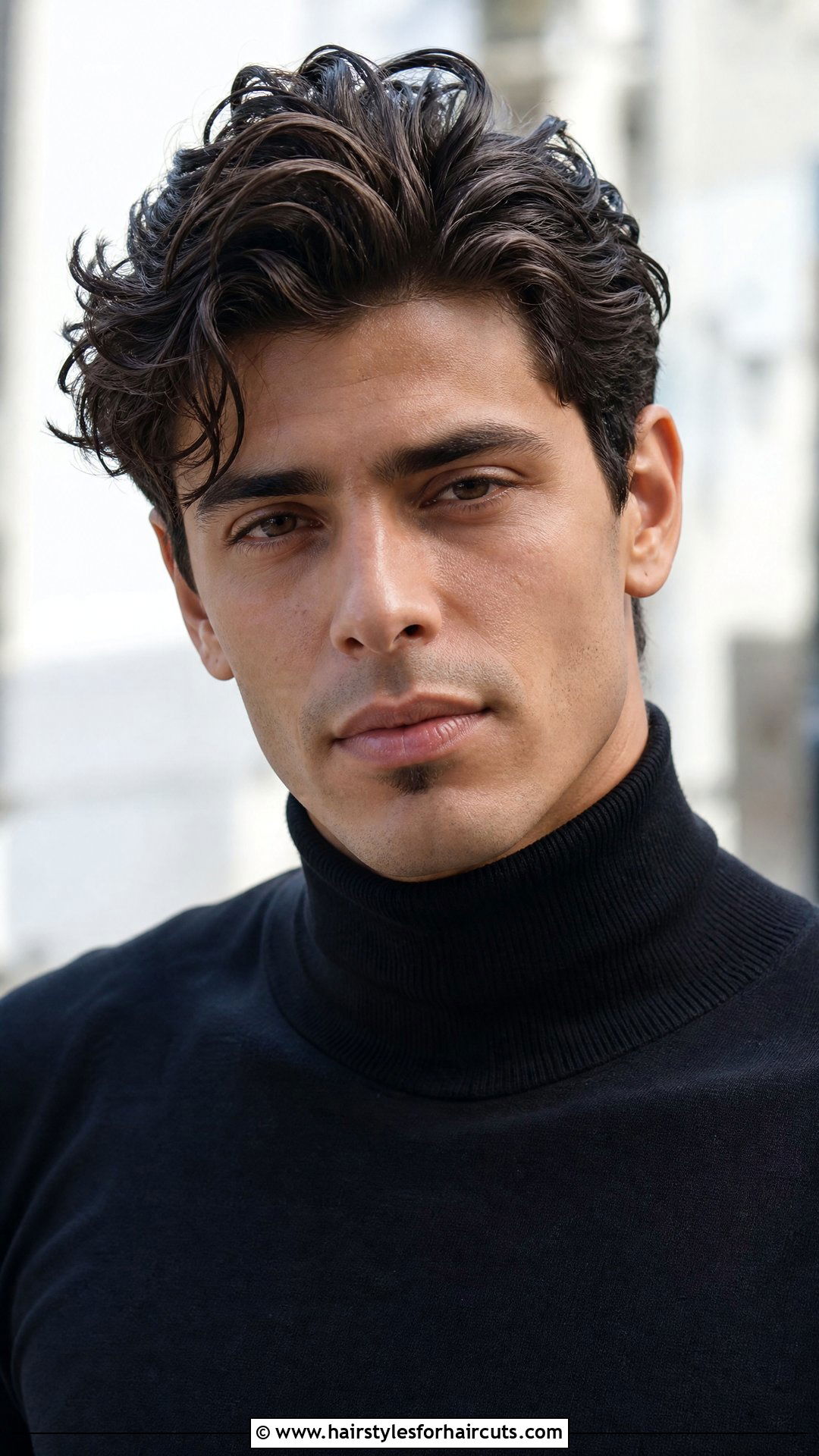 Wavy Quiff With Soul Patch - 25 haircuts and beard trims - 25 haircuts and beard trims
