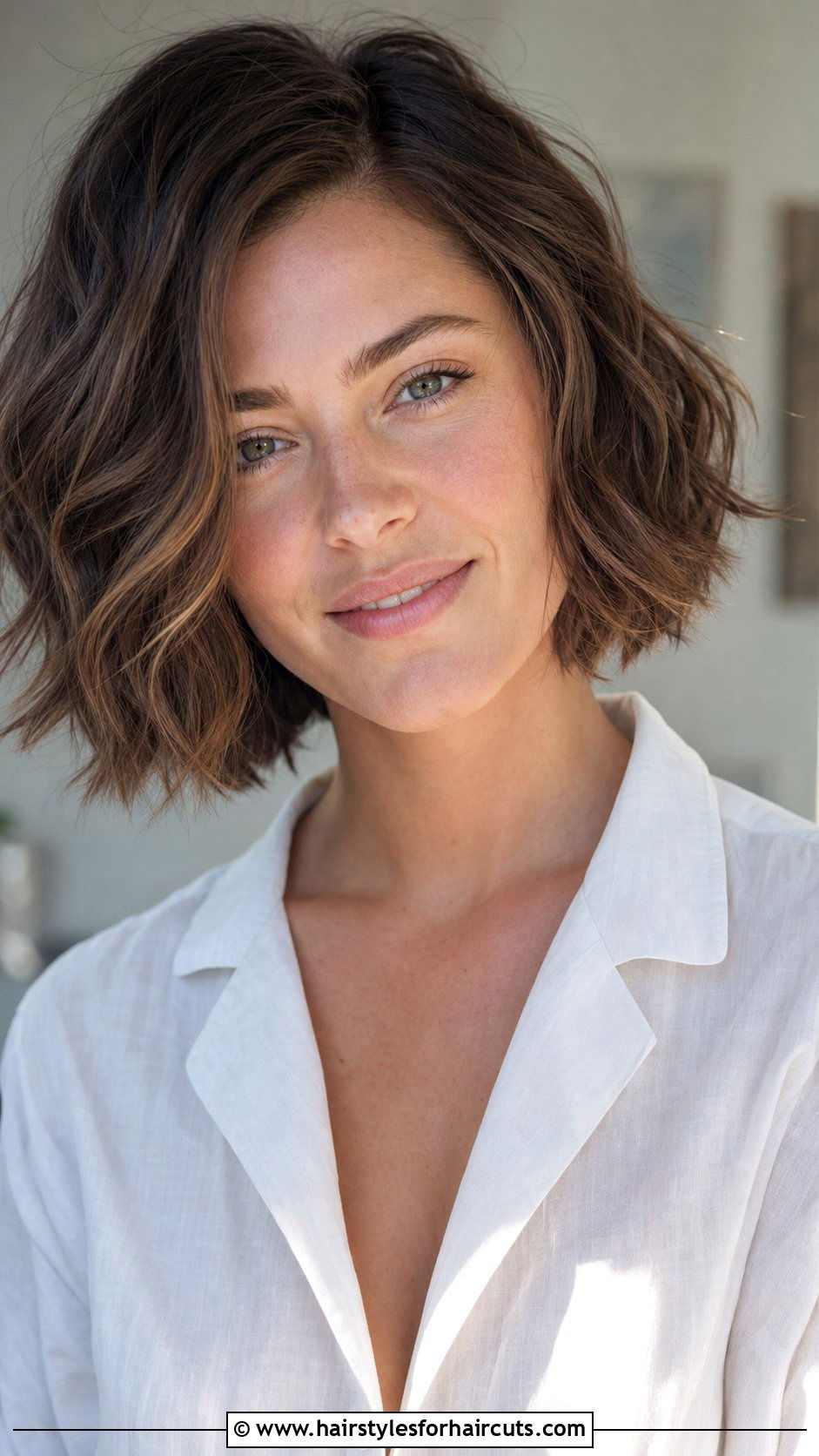 Wavy Short Bob - 25 hairstyles for short bobs - 25 hairstyles for short bobs