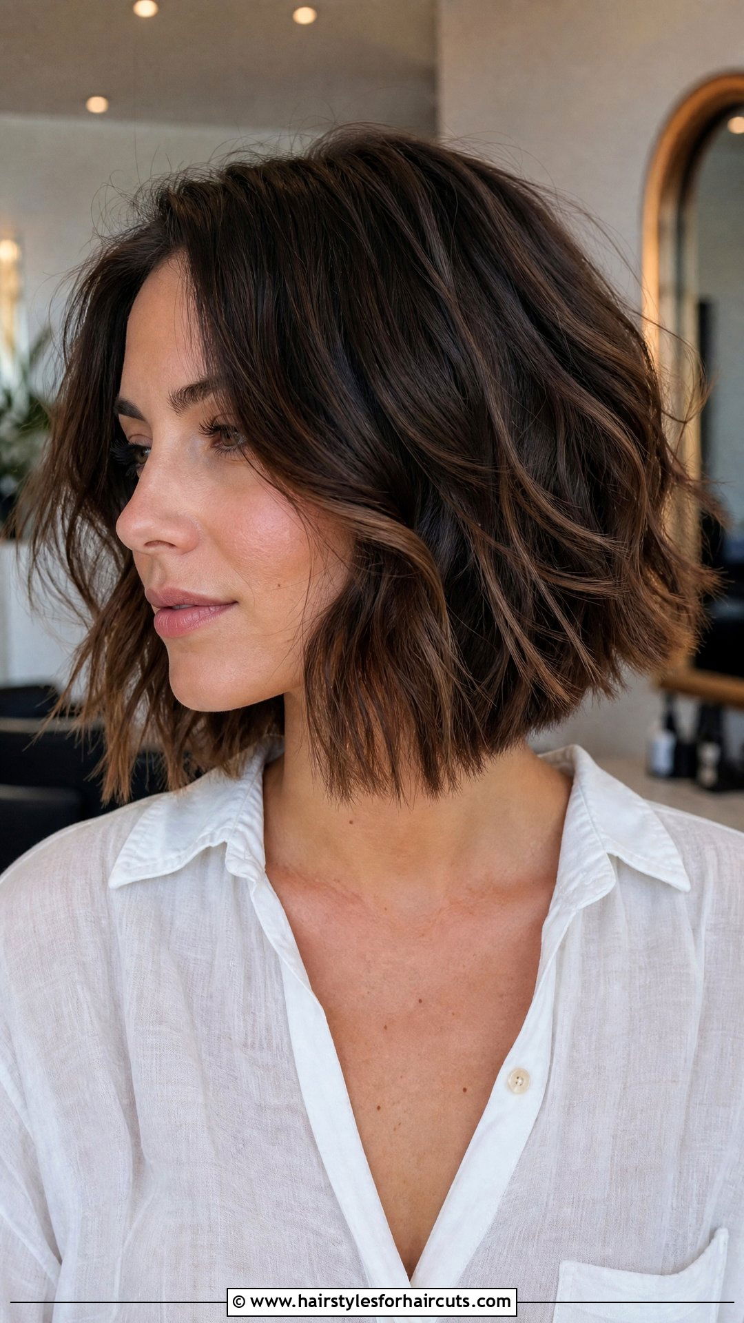 Wavy Shot Haircut - 25 shot hairstyles - 25 shot hairstyles