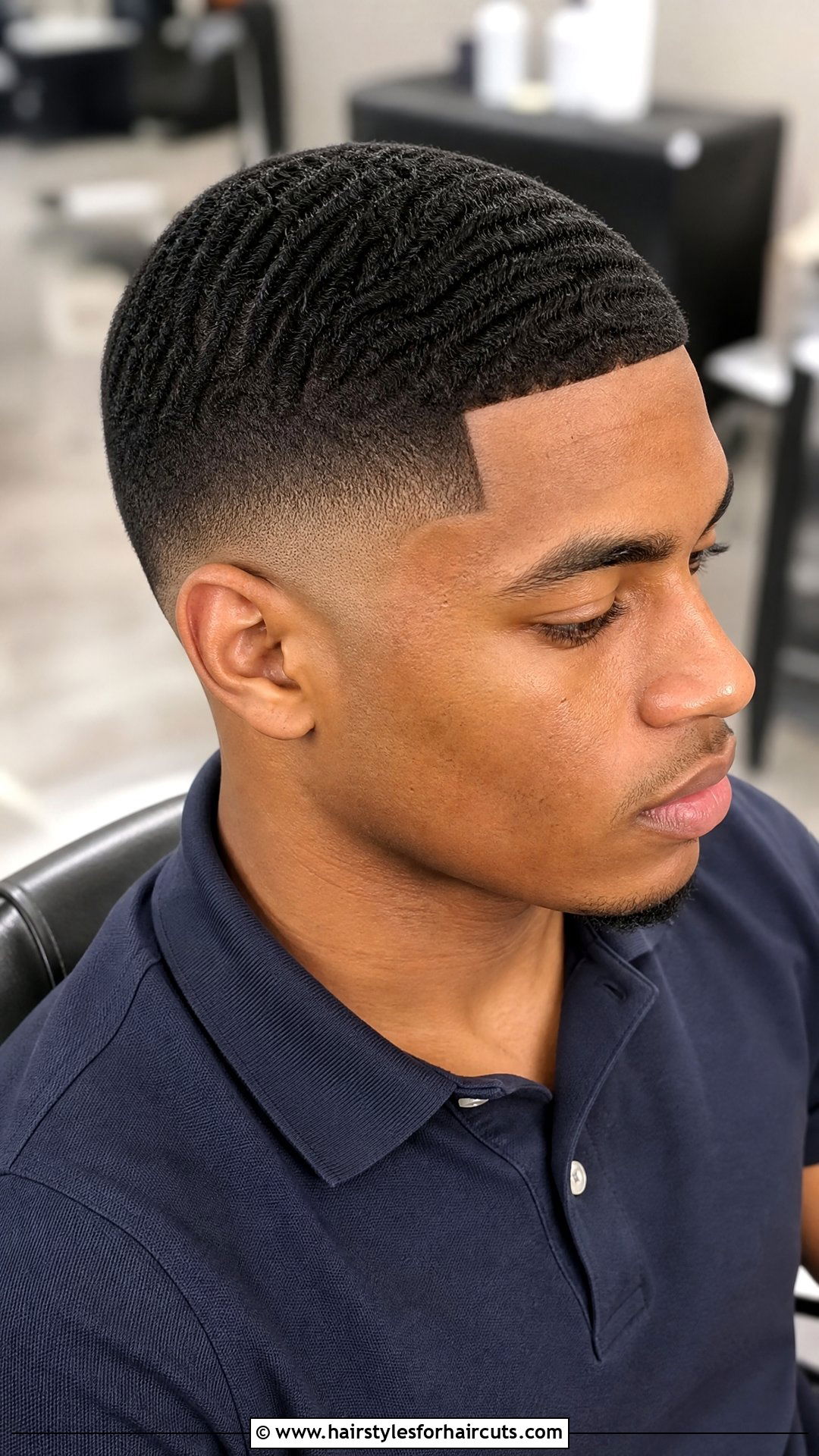 Wavy Taper Fade - 25 wave haircuts - 25 wave haircuts