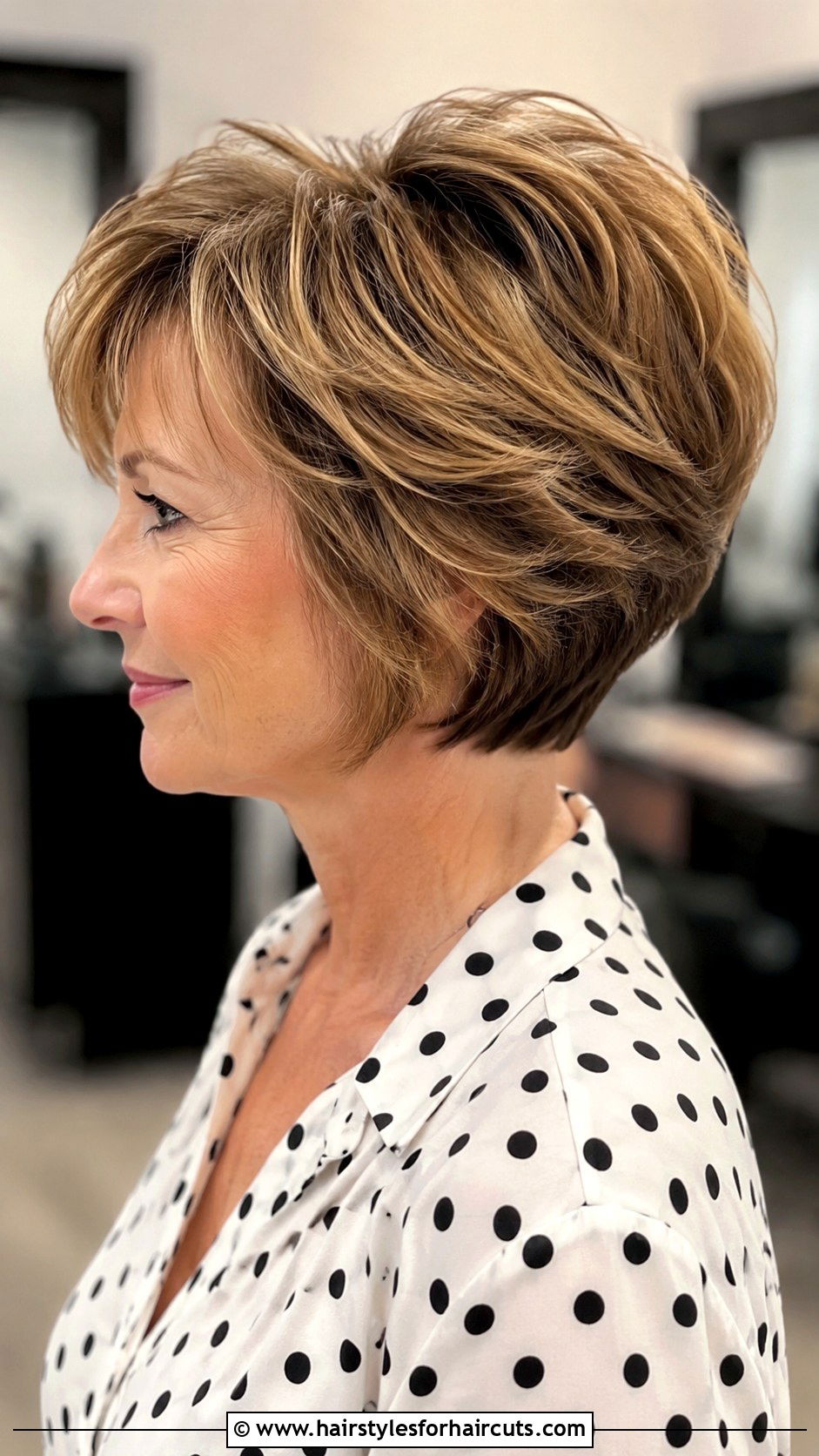 Wedge Cut - 25 hairstyles for woman over 50 - 25 hairstyles for woman over 50