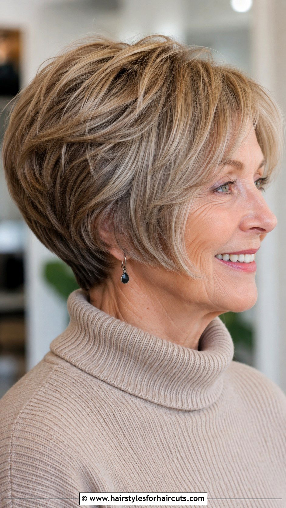 Wedge Haircut - 25 haircuts for woman over 60 - 25 haircuts for woman over 60