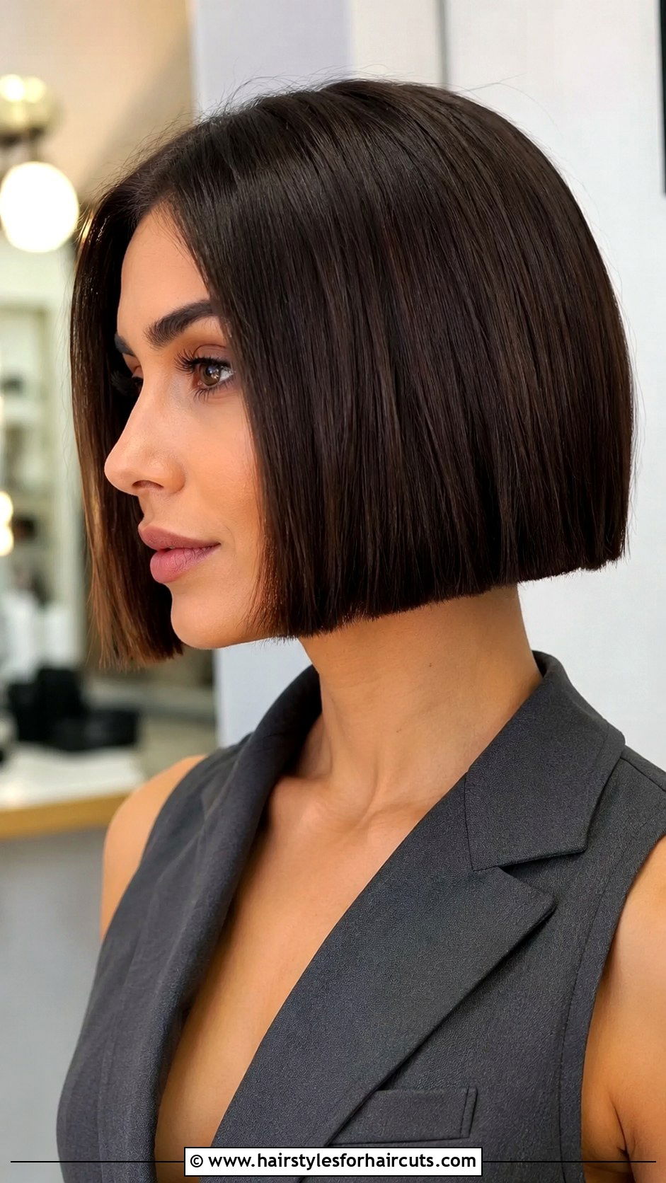 Western Blunt Bob - 25 cowgirl hairstyles for short hair - 25 cowgirl hairstyles for short hair
