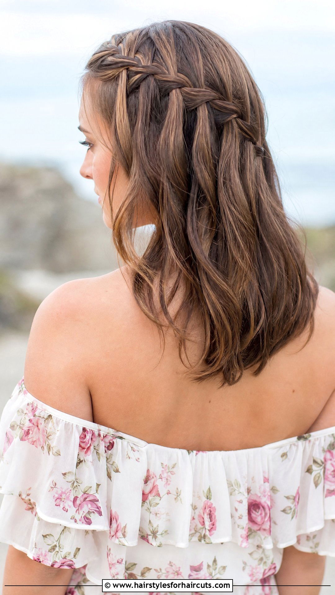 Western Waterfall Braid For Medium Hair - 25 western hairstyles for medium hair - 25 western hairstyles for medium hair