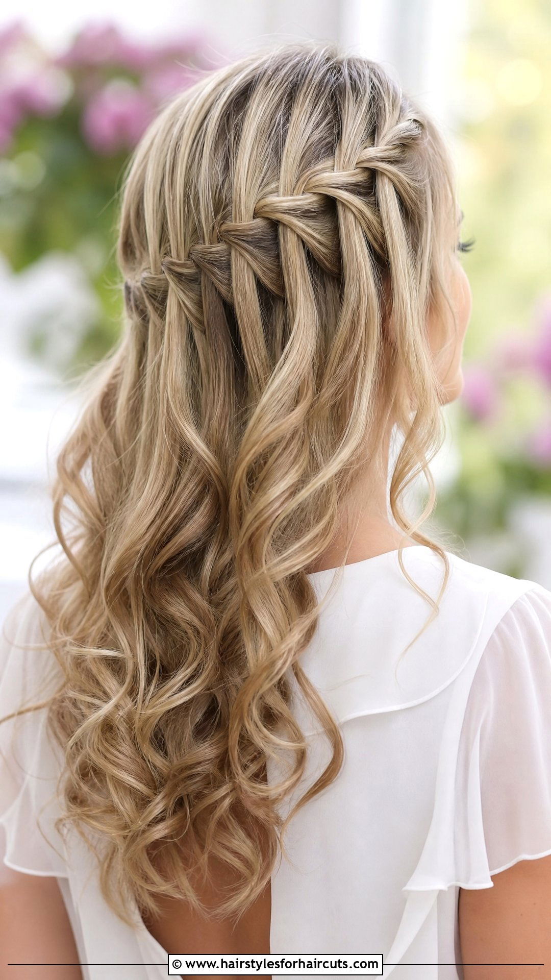 Western Waterfall Braid Hairstyle - 25 western hairstyles - 25 western hairstyles