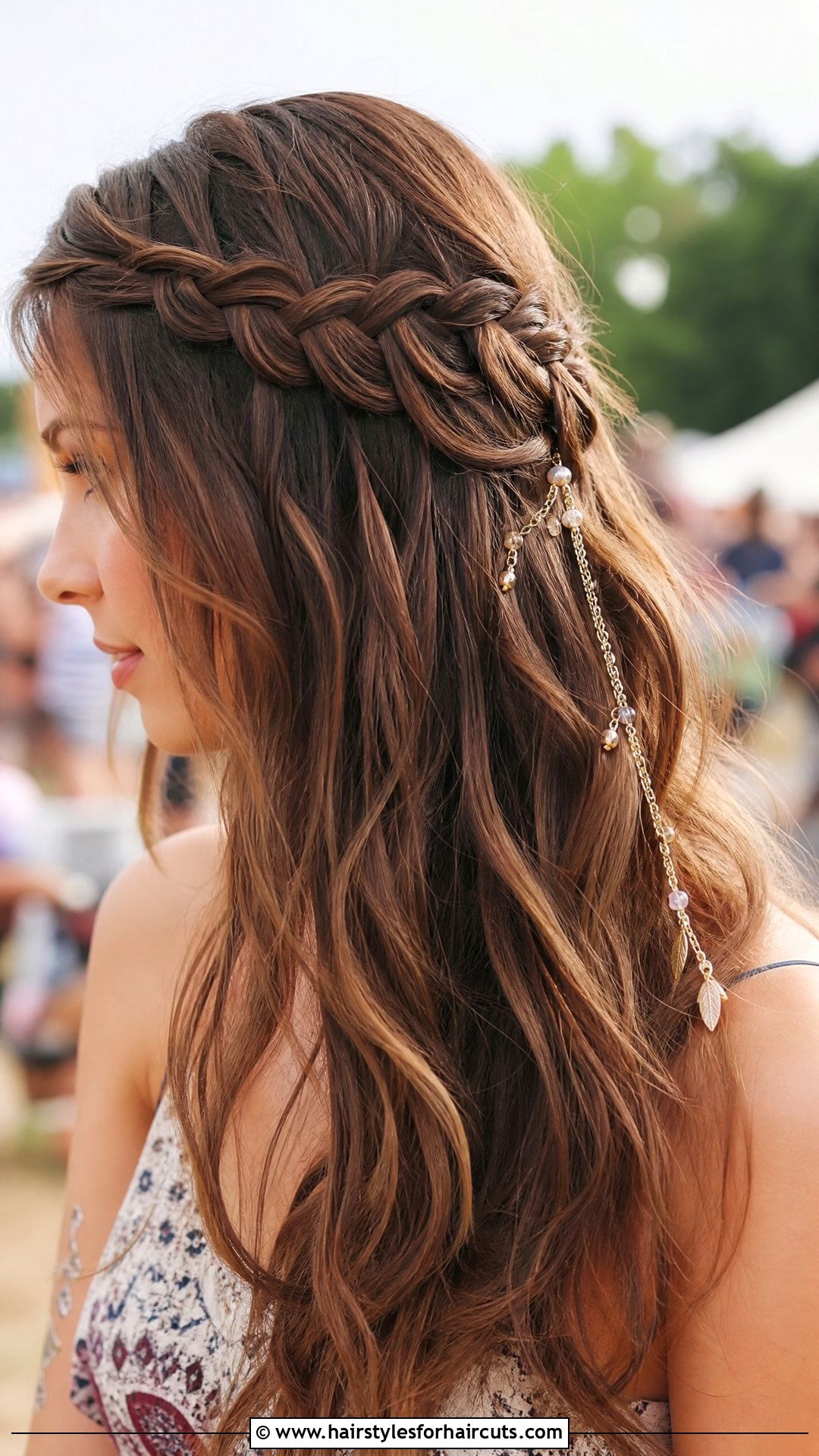 Western Waterfall Braid - 25 western hairstyles for long hair - 25 western hairstyles for long hair