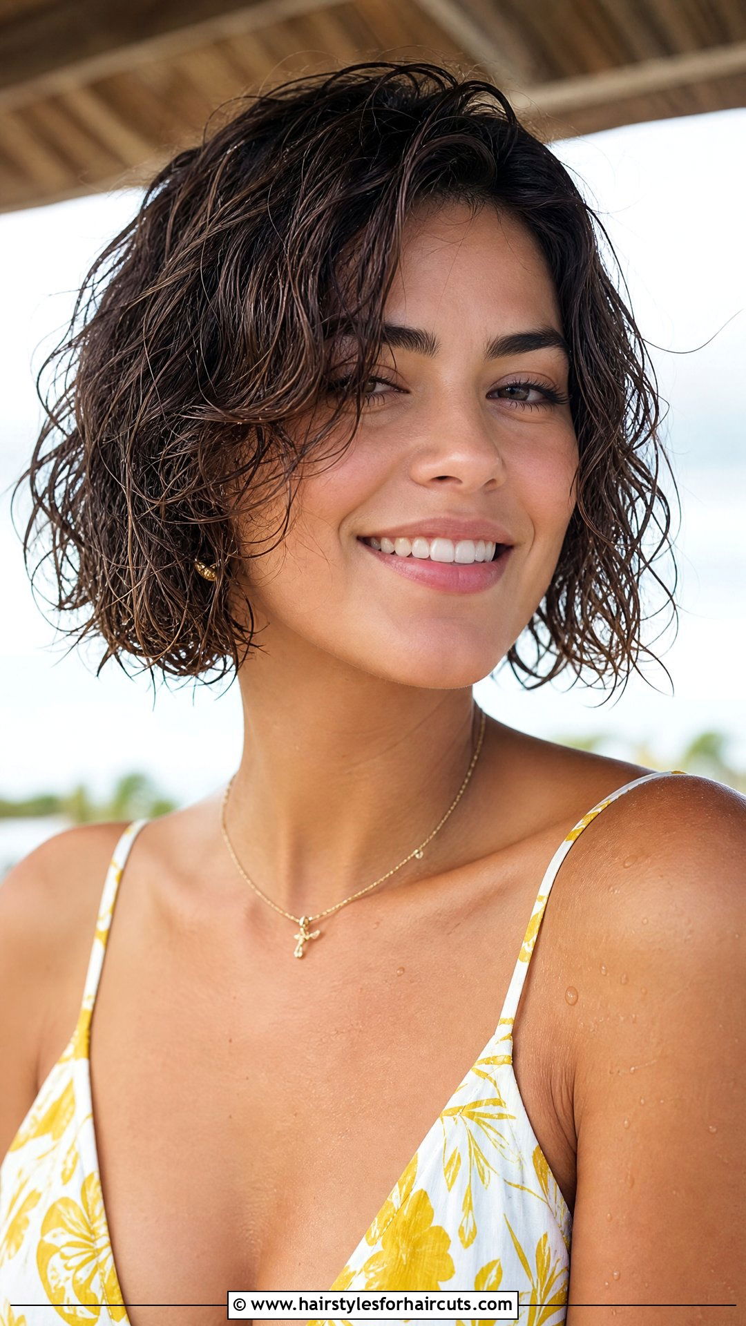 Wet And Wavy Curly Bob - 25 wet and wavy short hairstyles - 25 wet and wavy short hairstyles