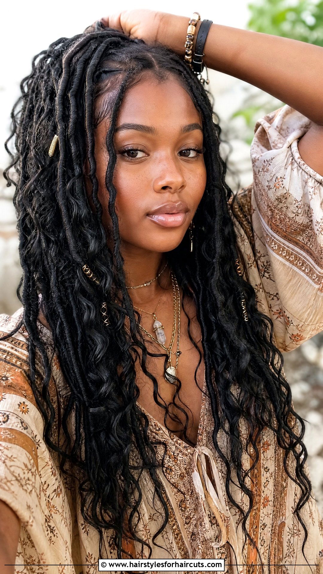 Wet And Wavy Faux Locs - 25 wet and wavy braiding hairstyles - 25 wet and wavy braiding hairstyles