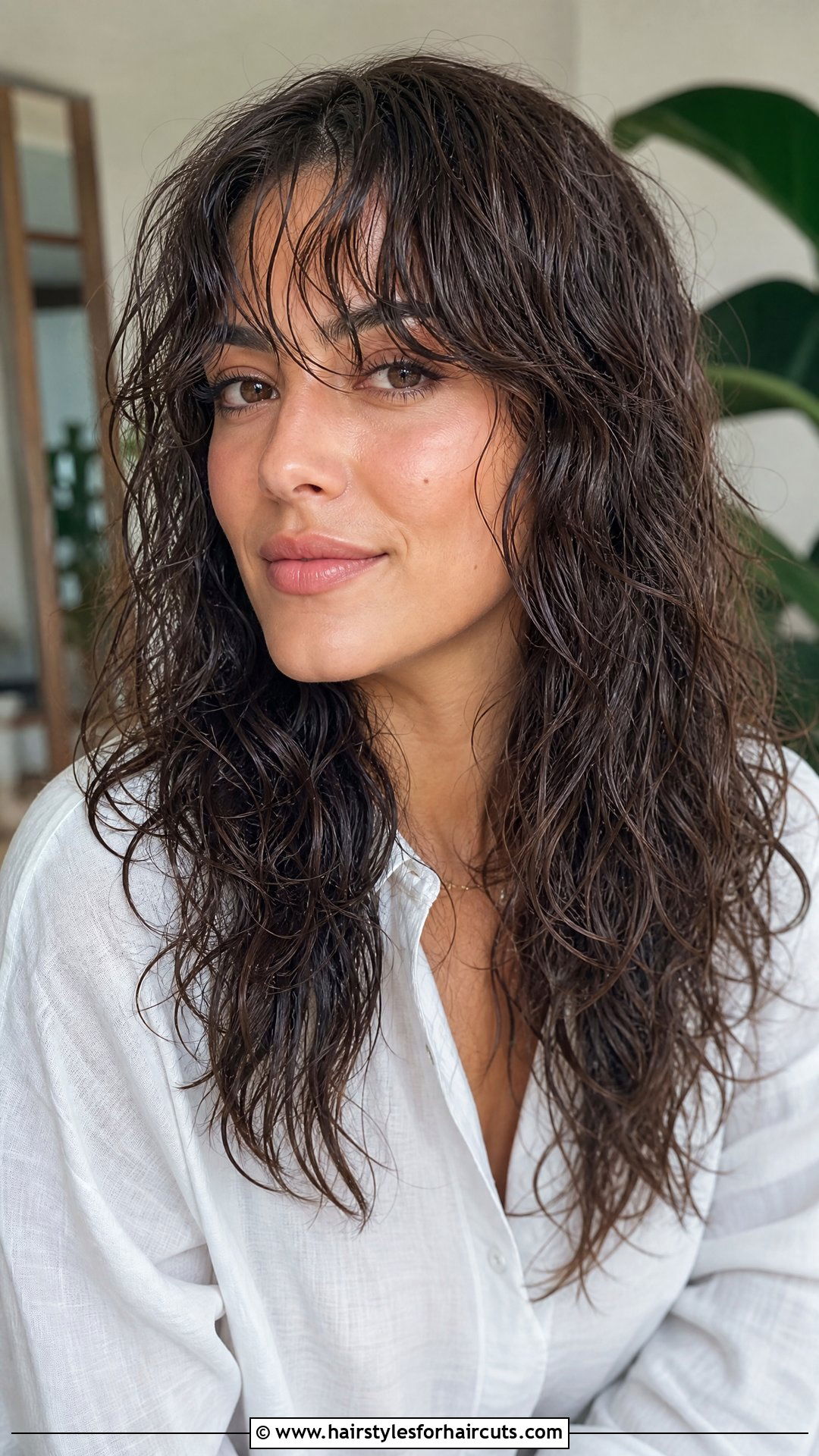 Wet And Wavy Layered Haircut - 25 wet and wavy hairstyles - 25 wet and wavy hairstyles
