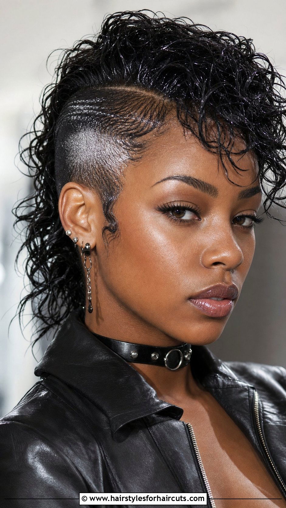 Wet And Wavy Mohawk - 25 wet and wavy hairstyles for black hair - 25 wet and wavy hairstyles for black hair