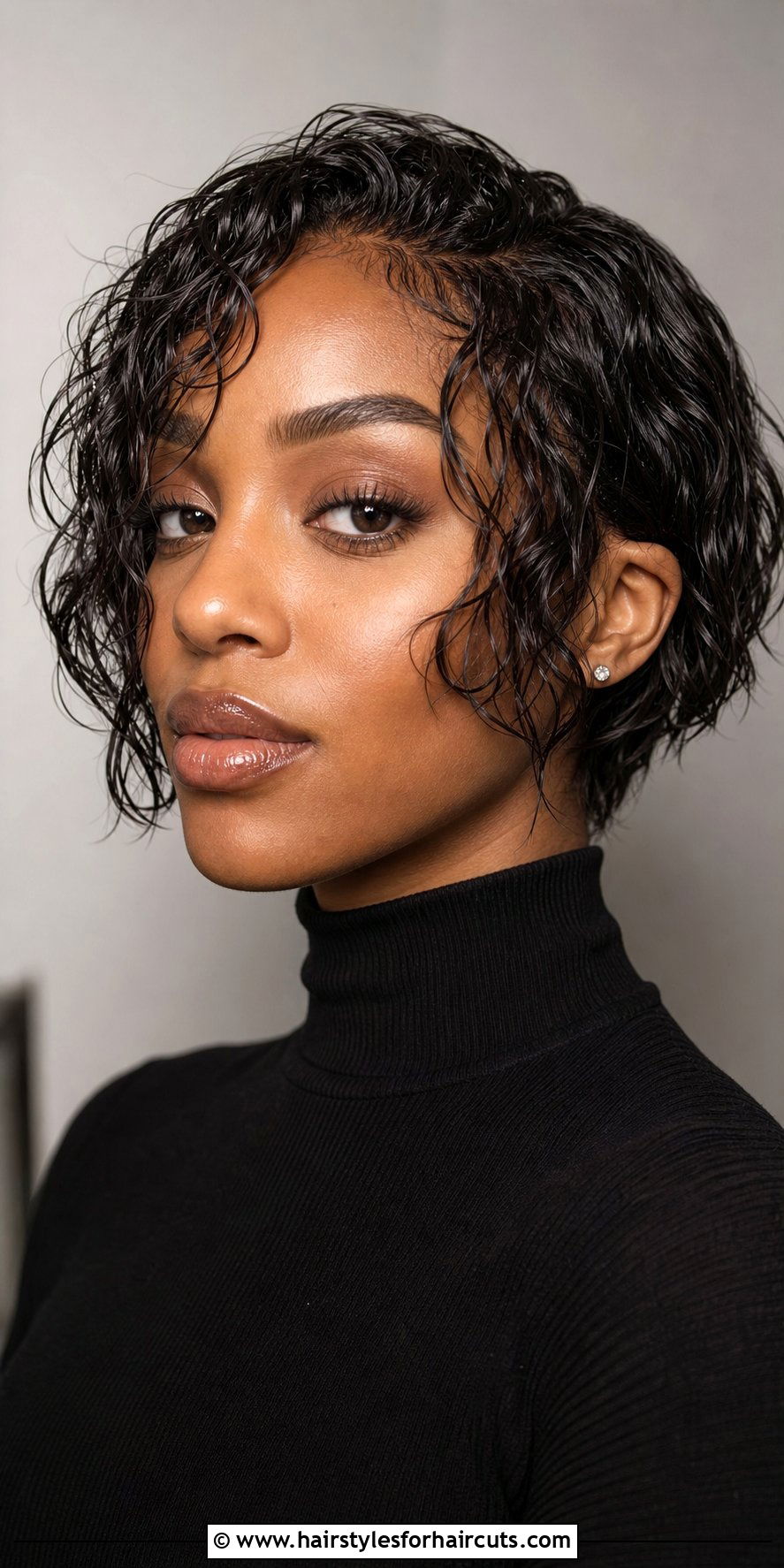 Wet And Wavy Pixie Bob - 25 wet and wavy hairstyles for black hair - 25 wet and wavy hairstyles for black hair