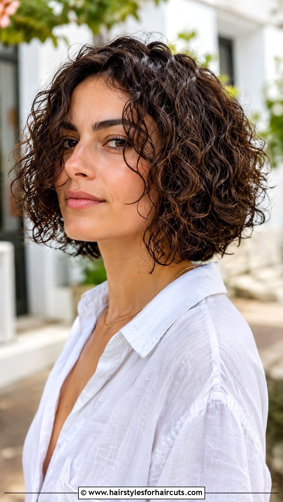 Wet Curly Bob Haircut - 25 wet hairstyles for short hair - 25 wet hairstyles for short hair